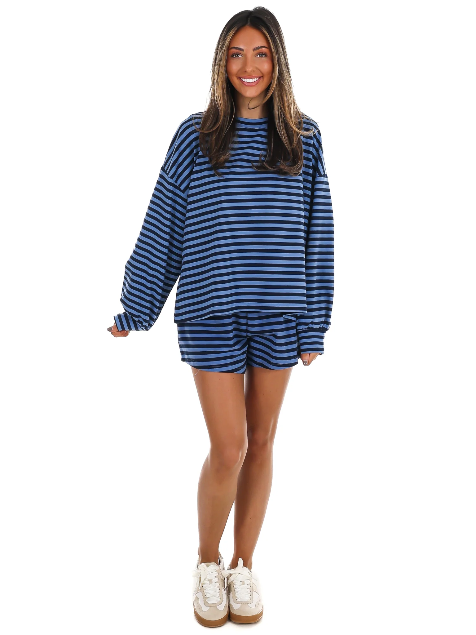 Cool Girl Stripe Two Piece Set - Image 18