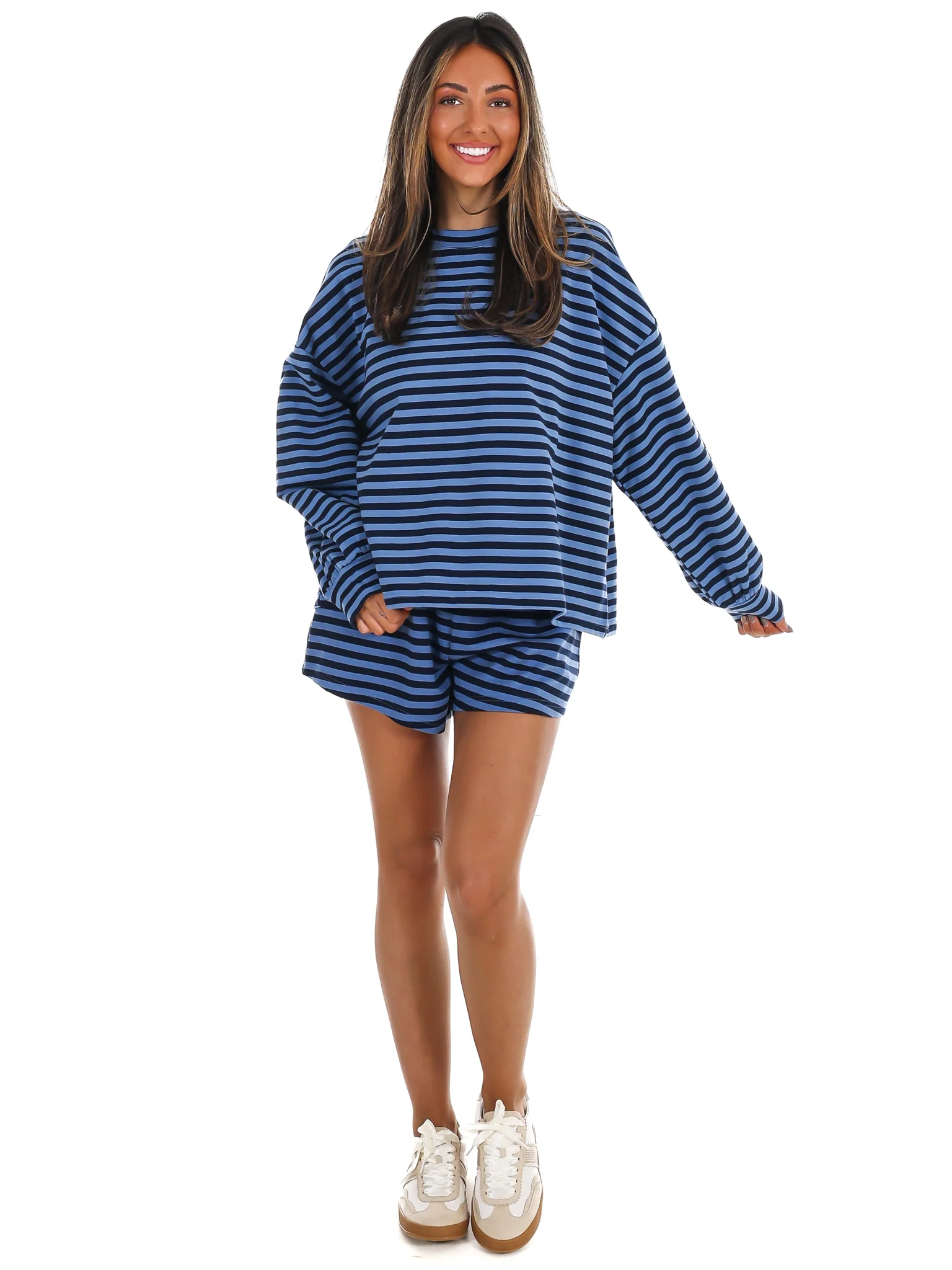 Cool Girl Stripe Two Piece Set - Image 20