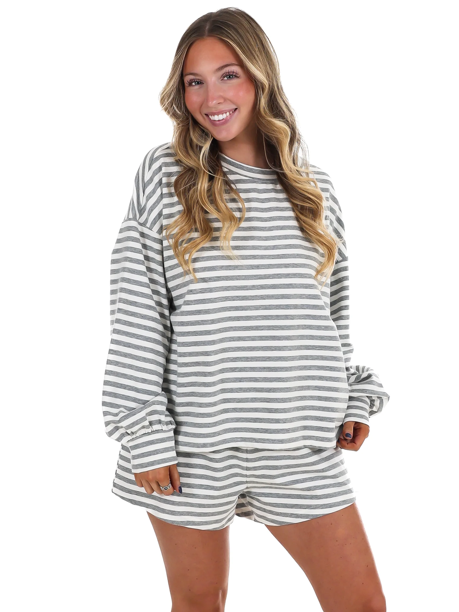 Cool Girl Stripe Two Piece Set - Image 8