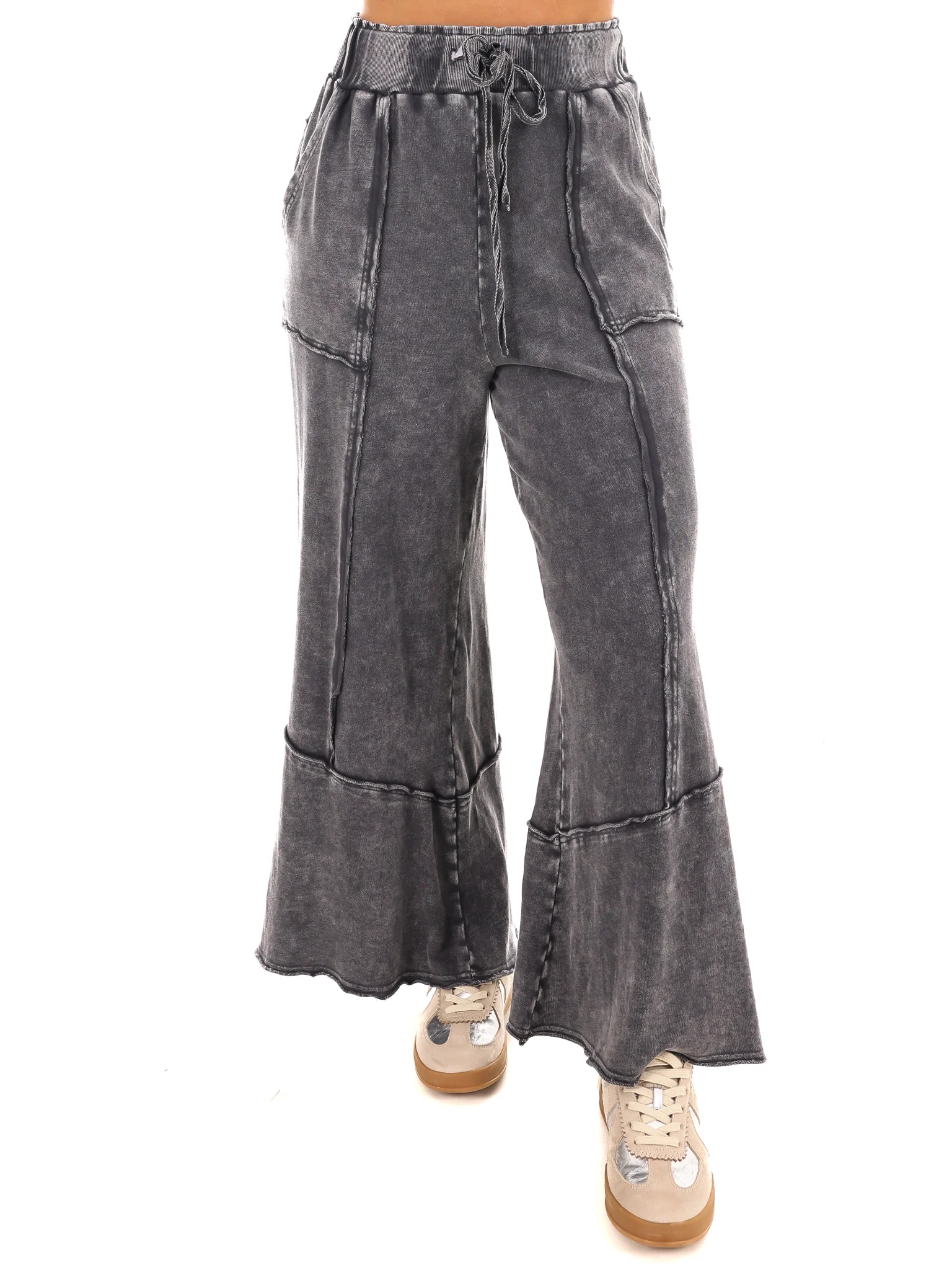 Cozy Horizon Wide Leg Pants - Image 9
