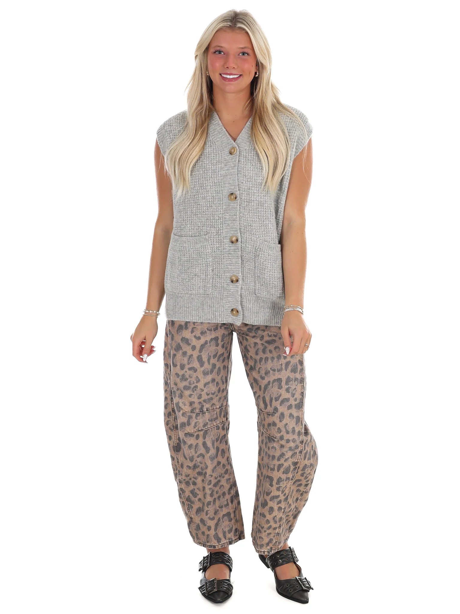 Cozy Path Sweater Vest - Image 2
