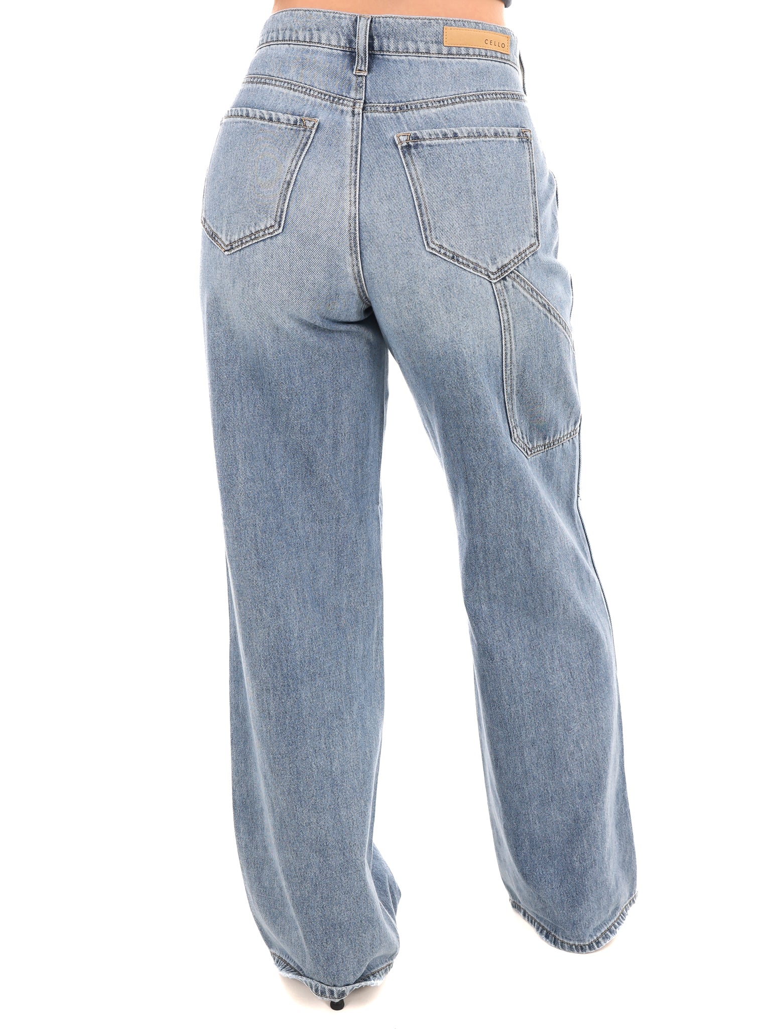 Crafted Comfort High Rise Wide Leg Jean - Image 4