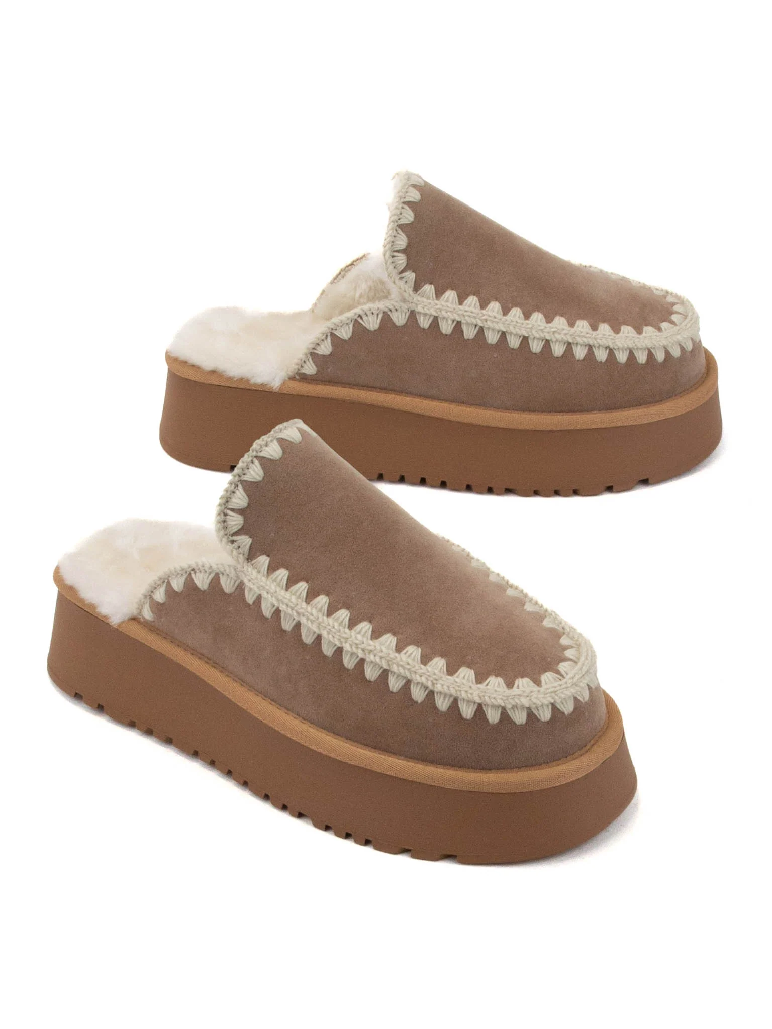 Crochet Edge Slippers