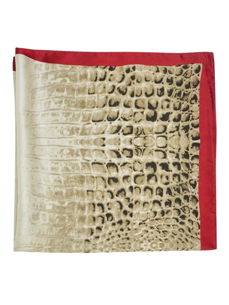 Crocodile Print Scarf - Image 2