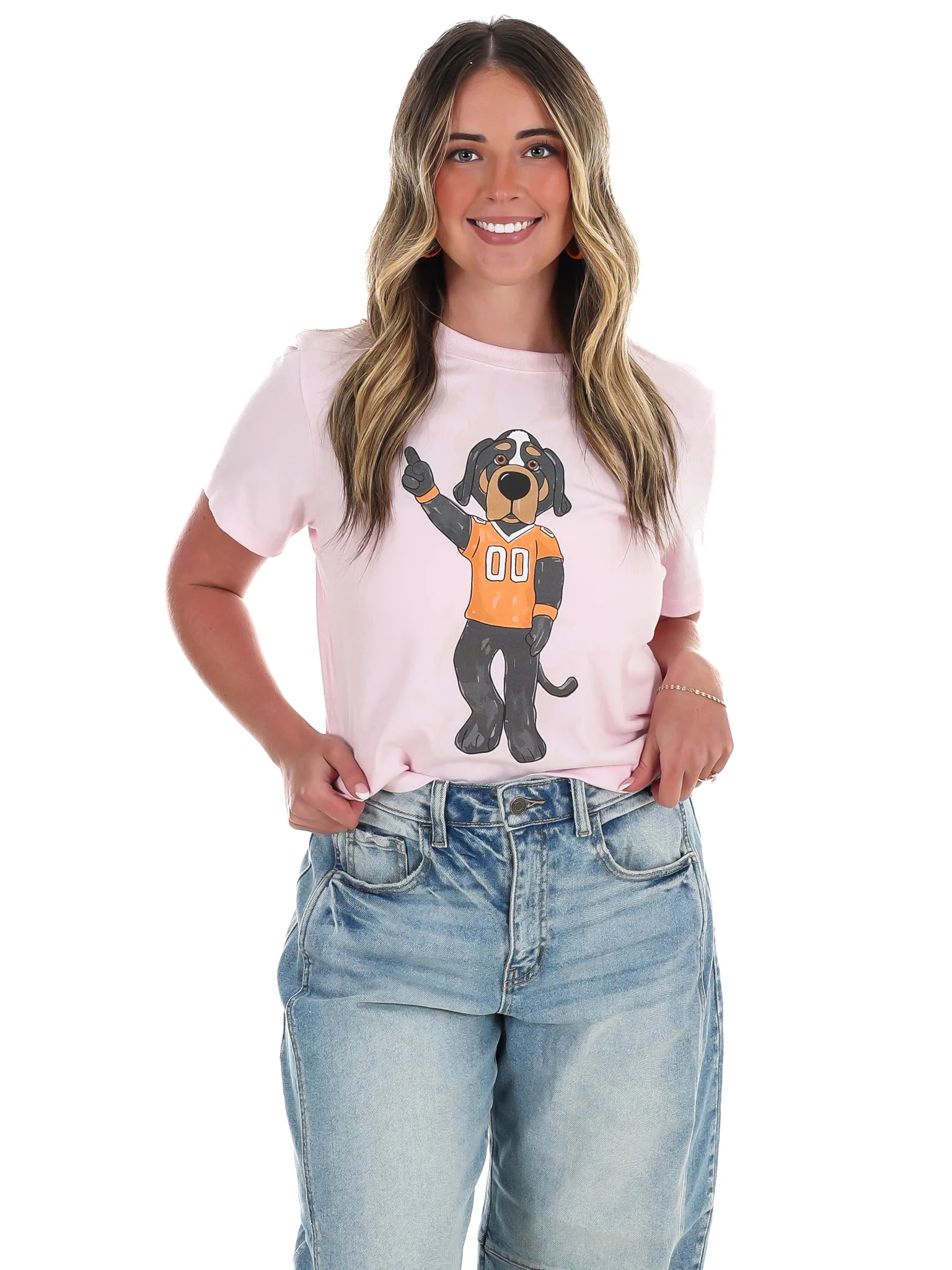 Cropped Watercolor Smokey Tee - Image 5