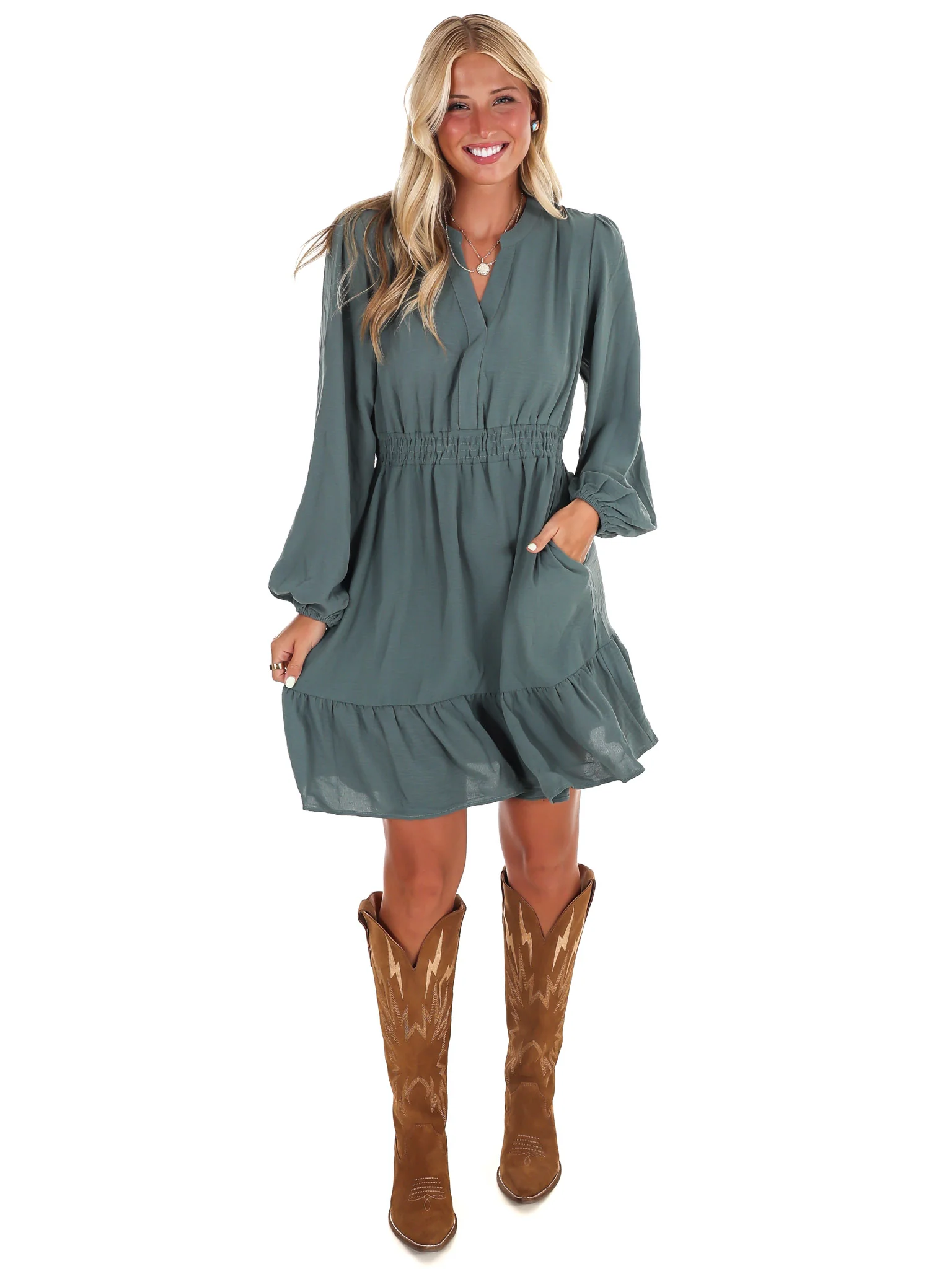Crossed My Mind Dress - Image 2