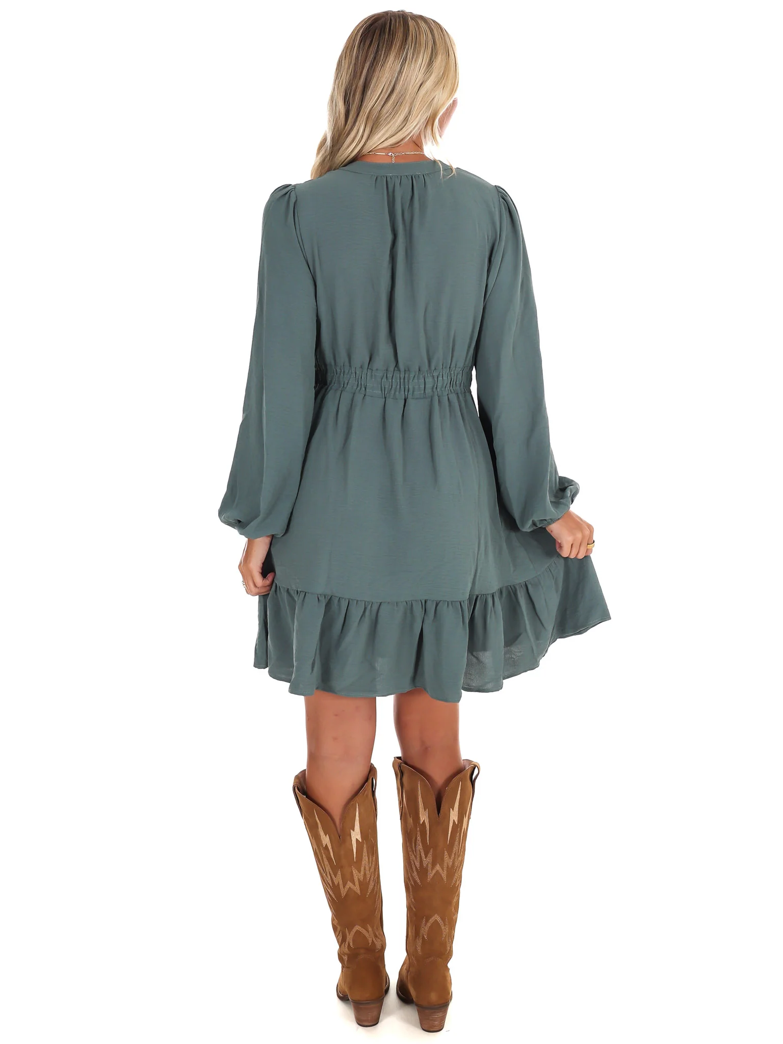 Crossed My Mind Dress - Image 8