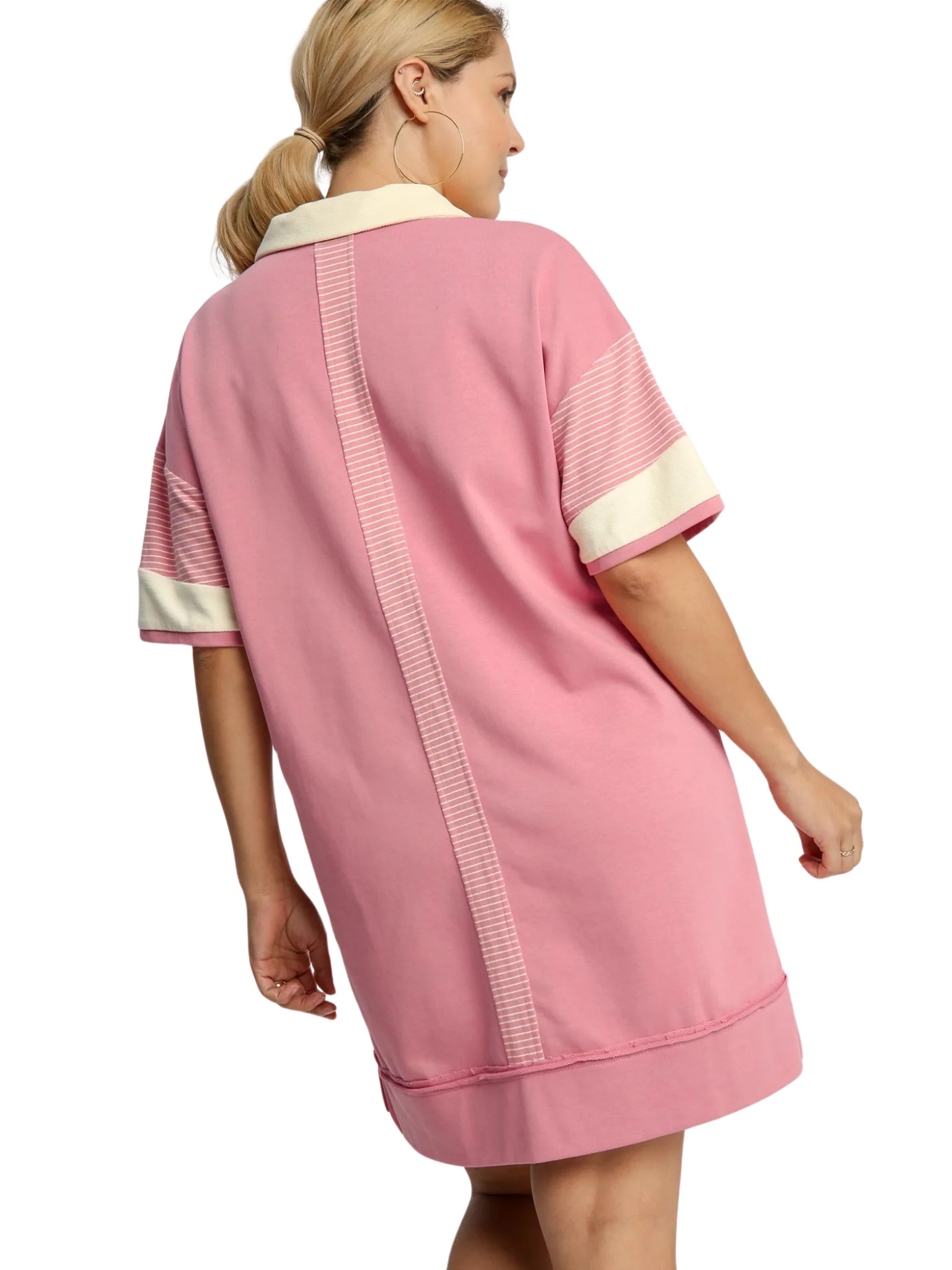 Curvy Close to Me Collared Mini Dress - Image 6