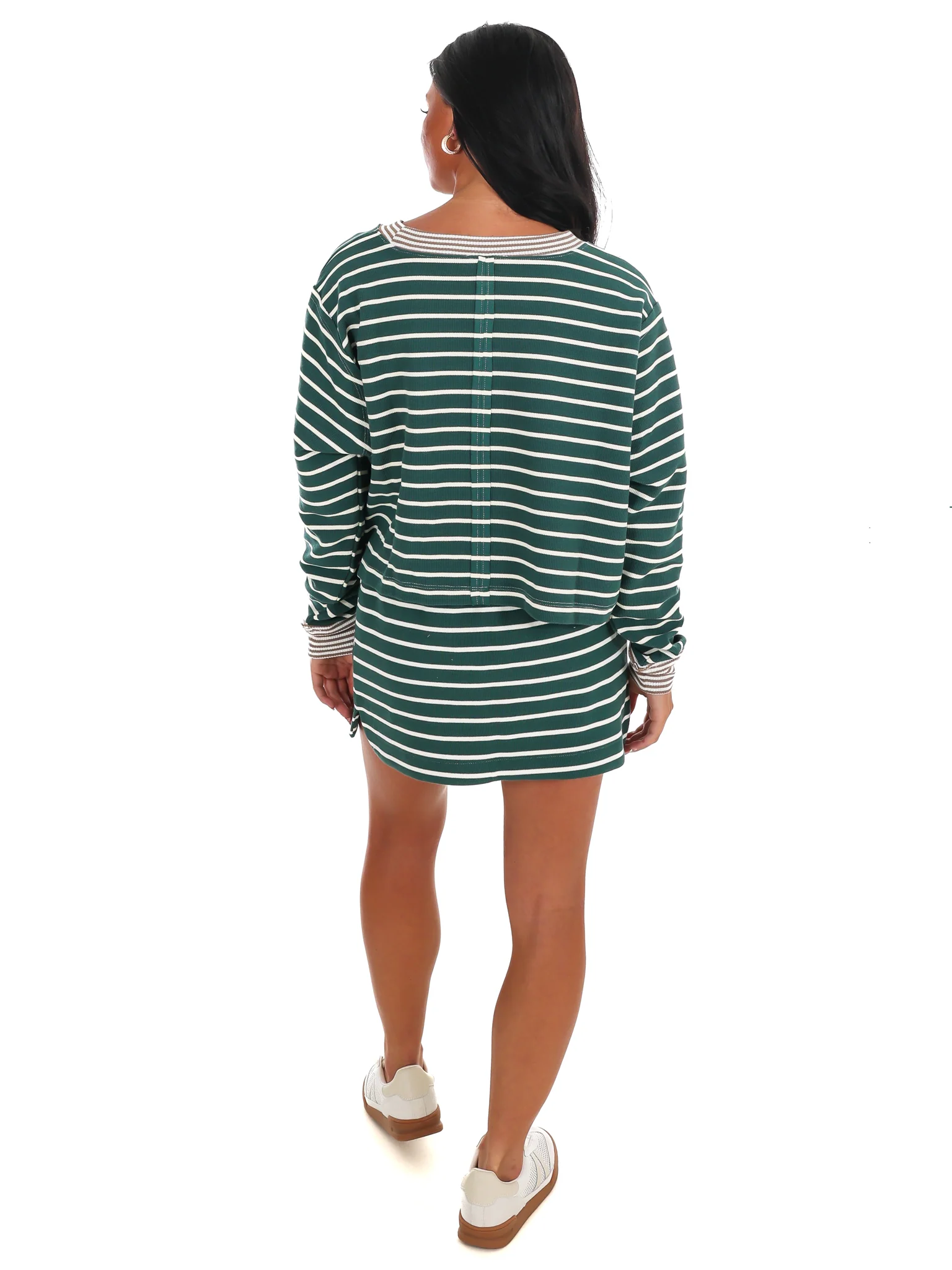 Cut to the Chase Stripe Two Piece Set - Image 7