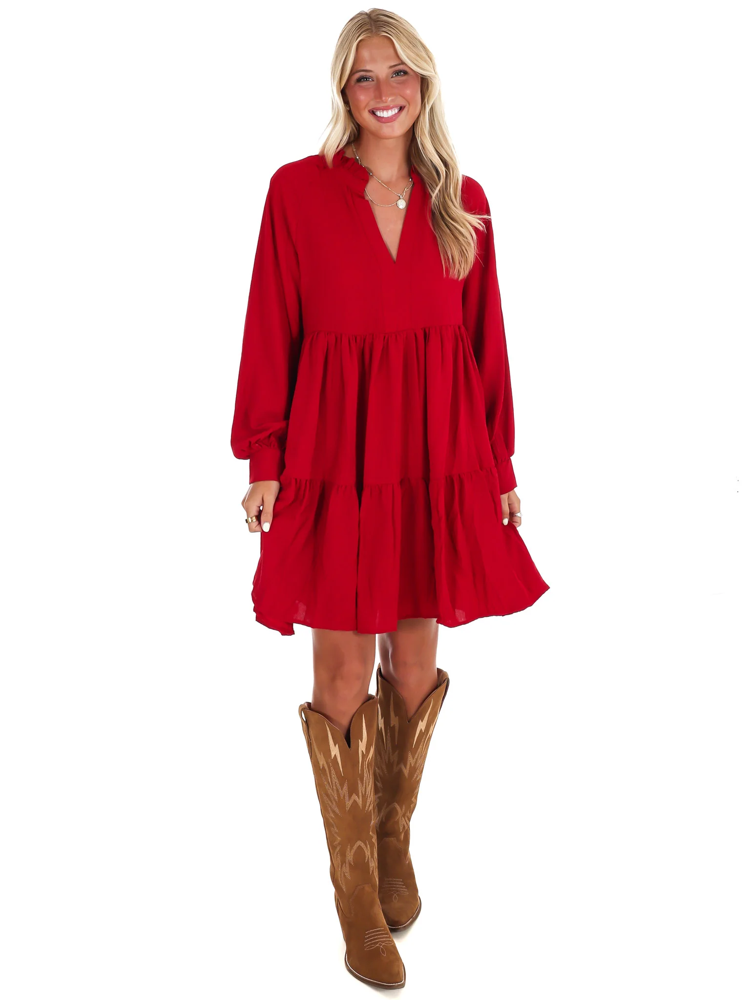 Daily Affirmations Tiered Dress - Image 10