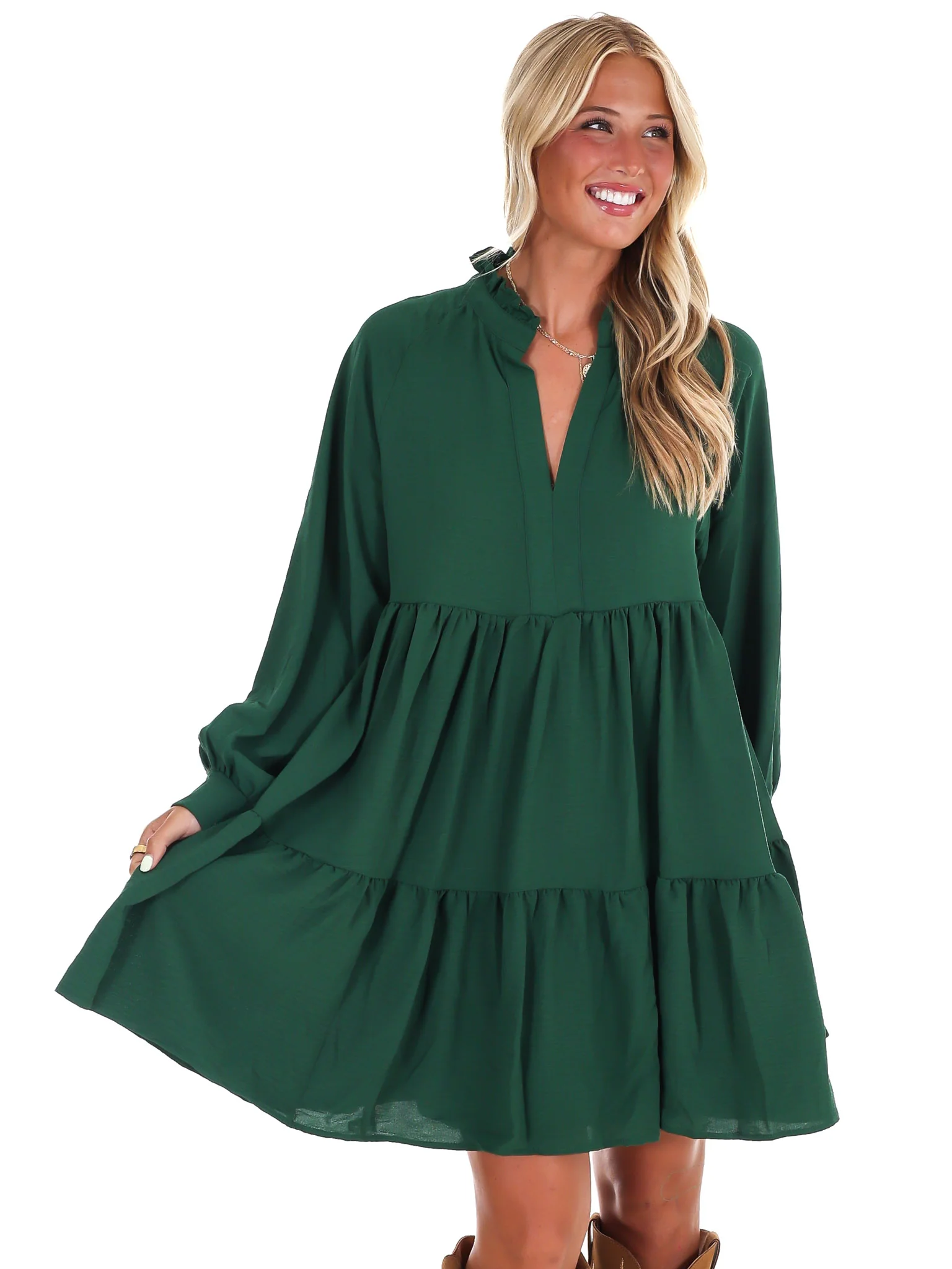 Daily Affirmations Tiered Dress - Image 18