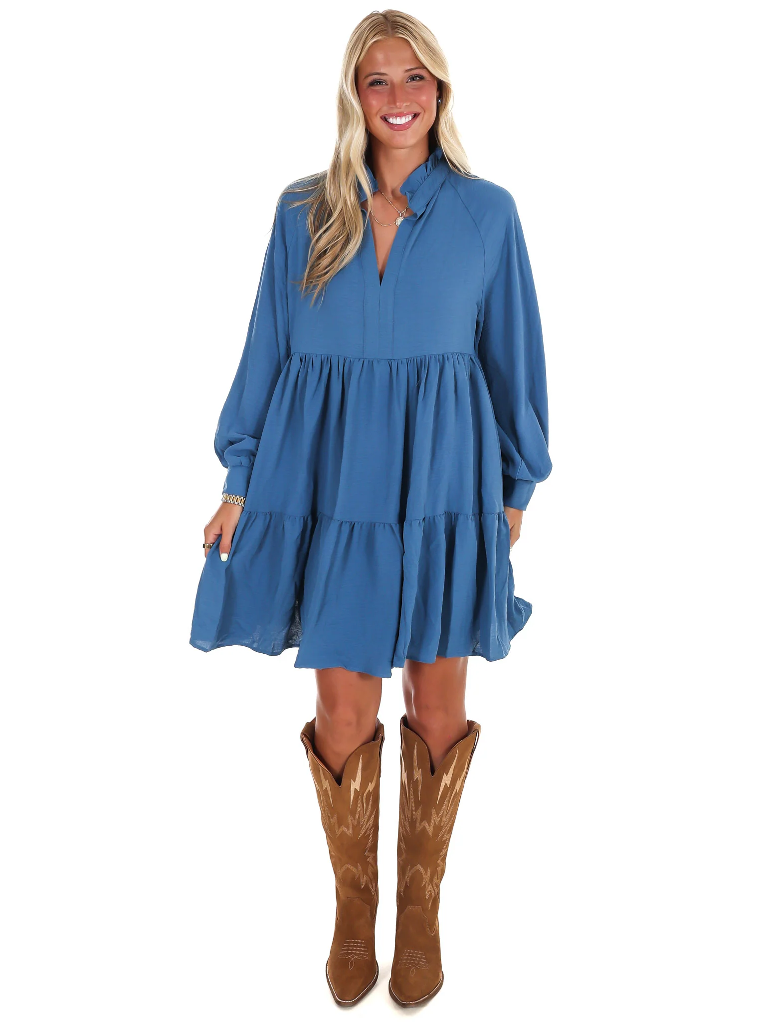Daily Affirmations Tiered Dress - Image 2