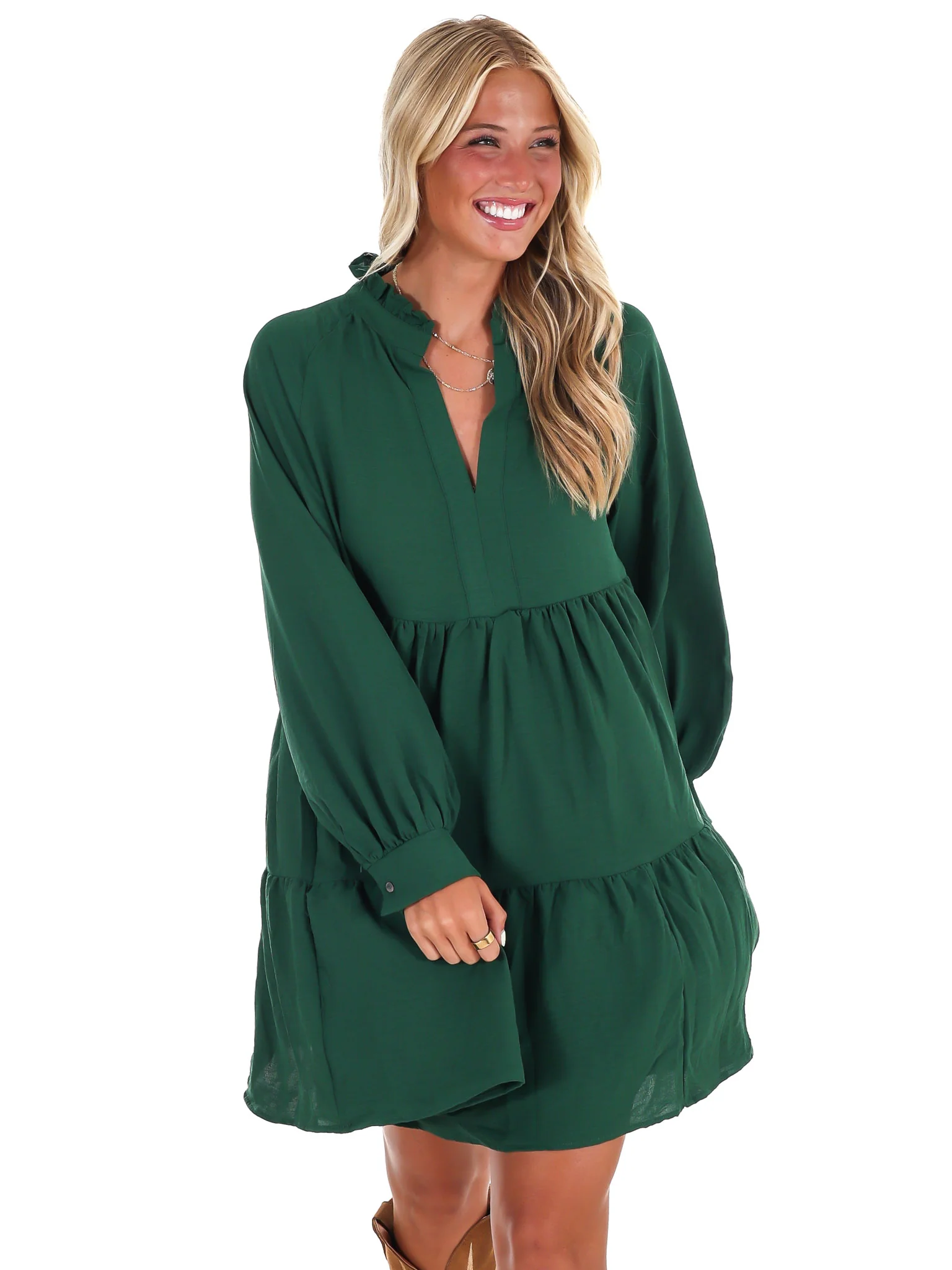 Daily Affirmations Tiered Dress - Image 20