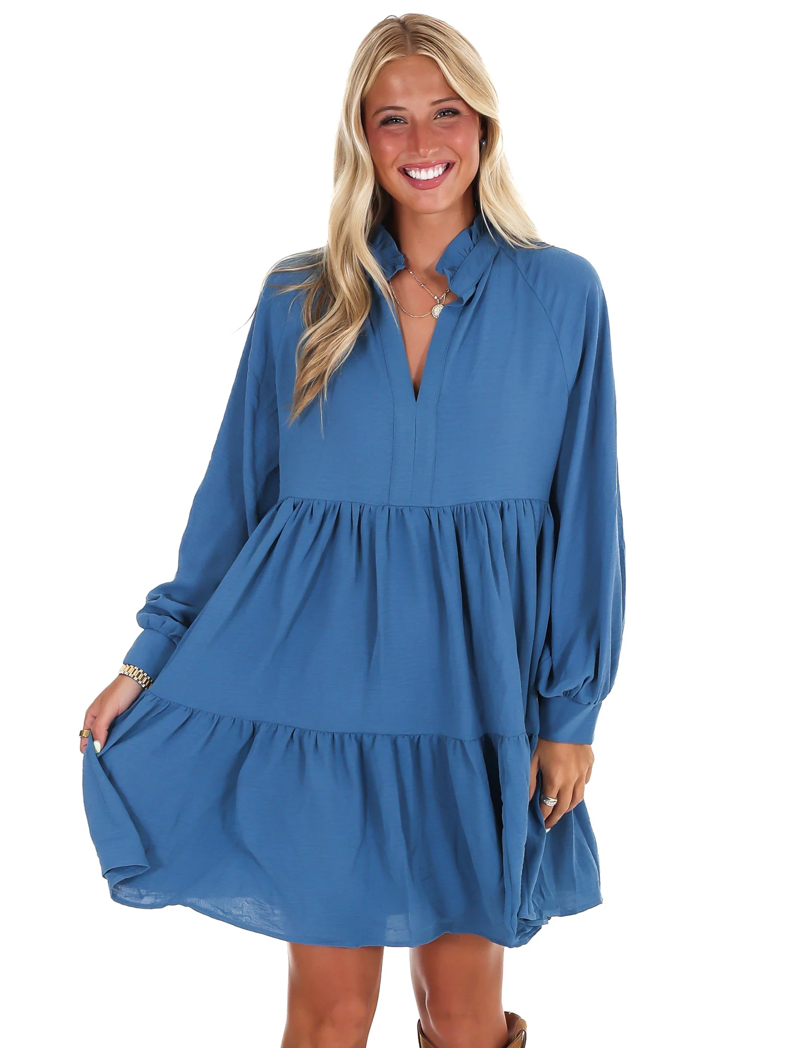 Daily Affirmations Tiered Dress - Image 3