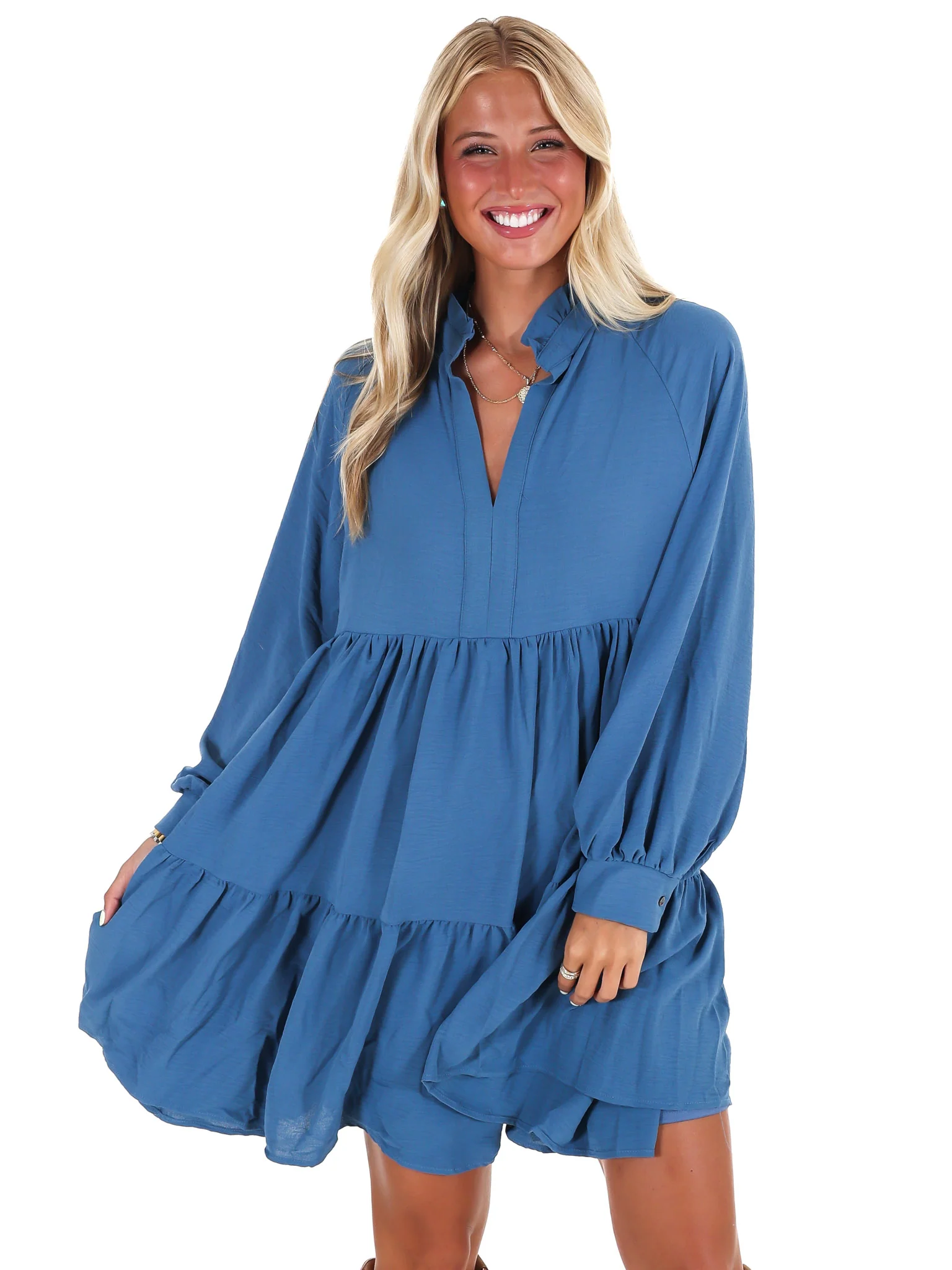 Daily Affirmations Tiered Dress - Image 5