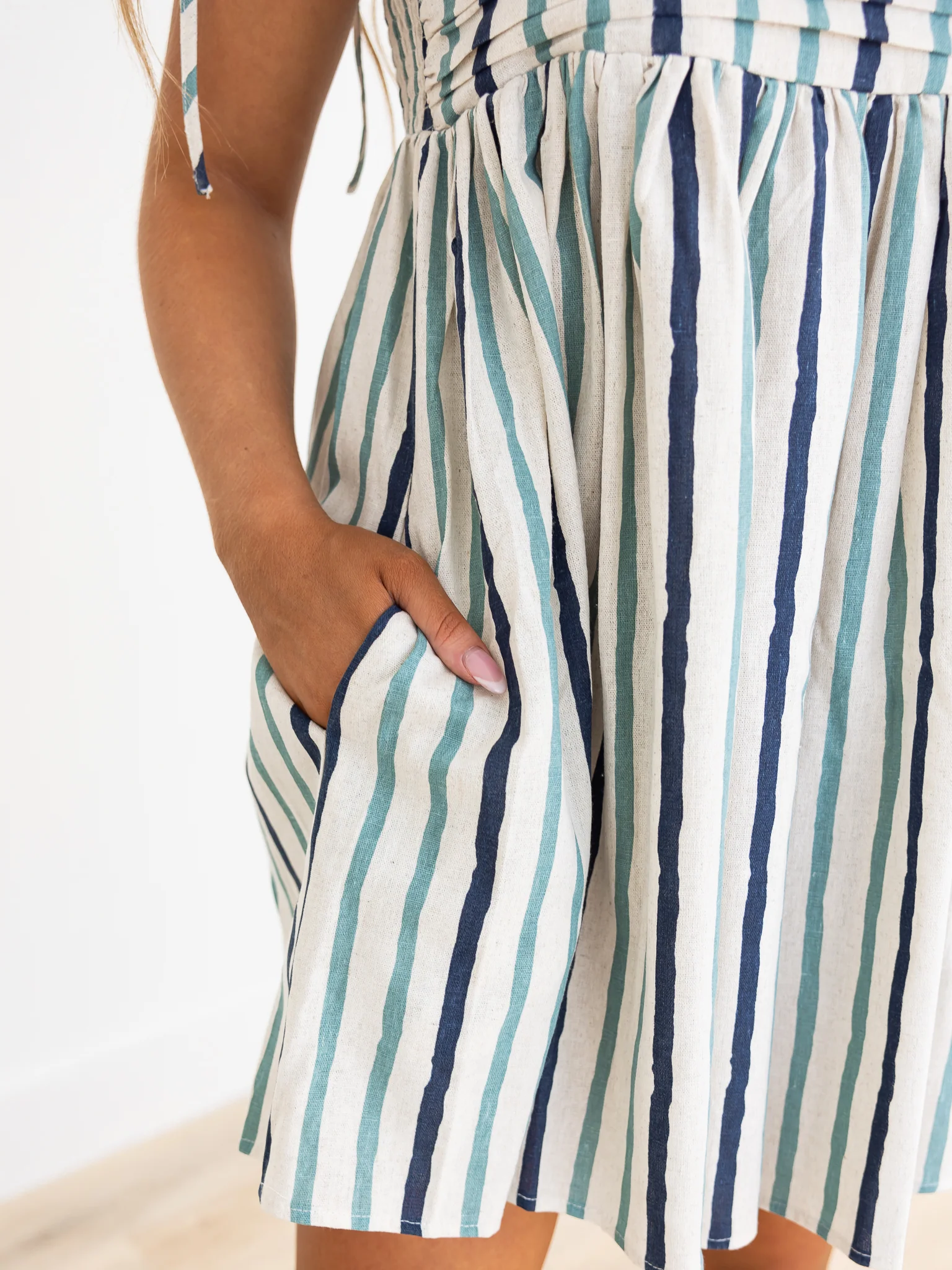 Dance So Good Stripe Dress - Image 9
