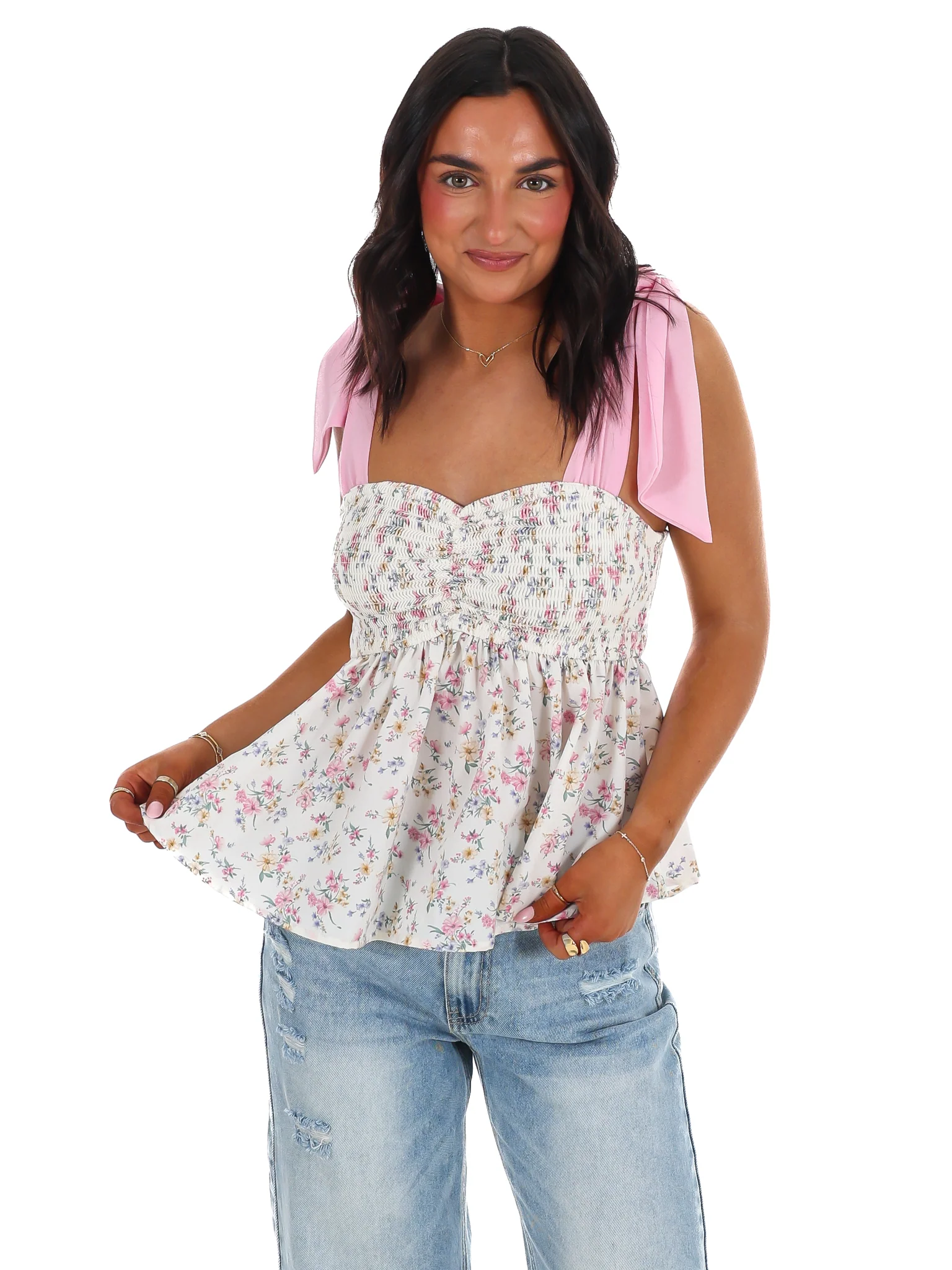 Dance with the Wildflowers Floral Top - Image 5