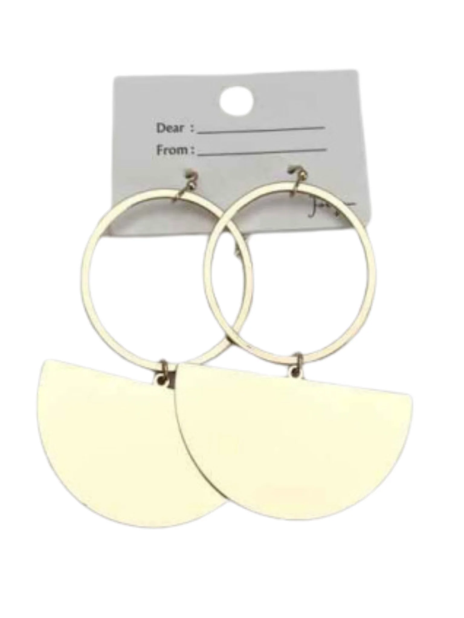 Dangle Metal Earring