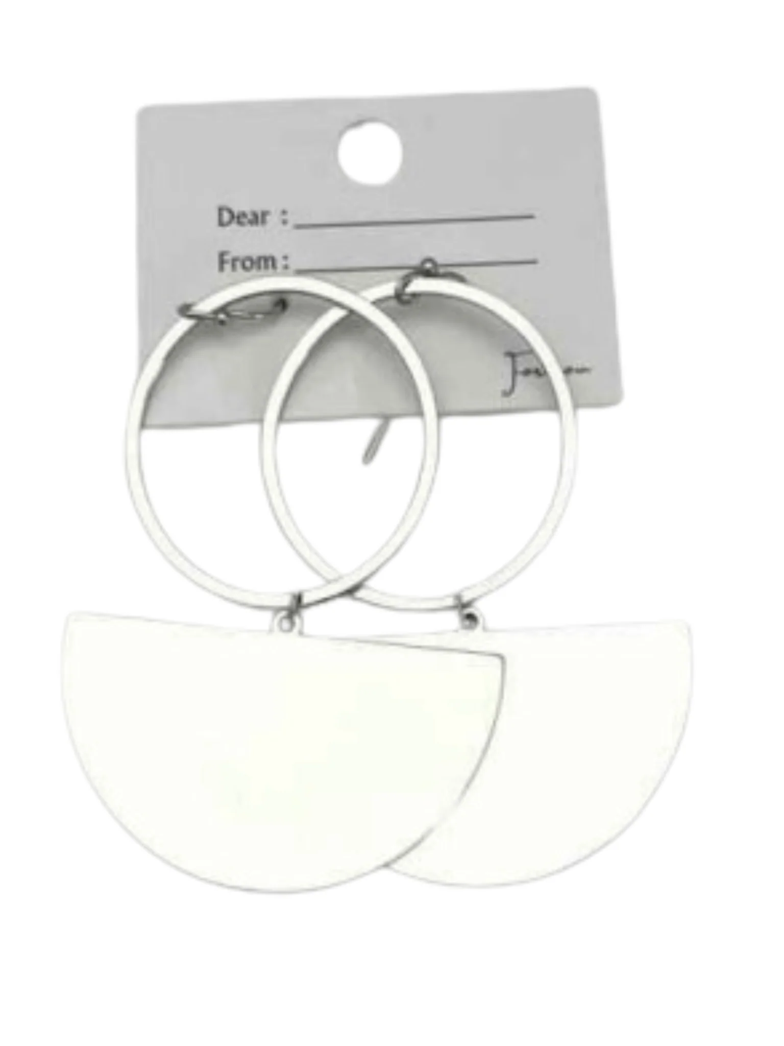 Dangle Metal Earring - Image 2