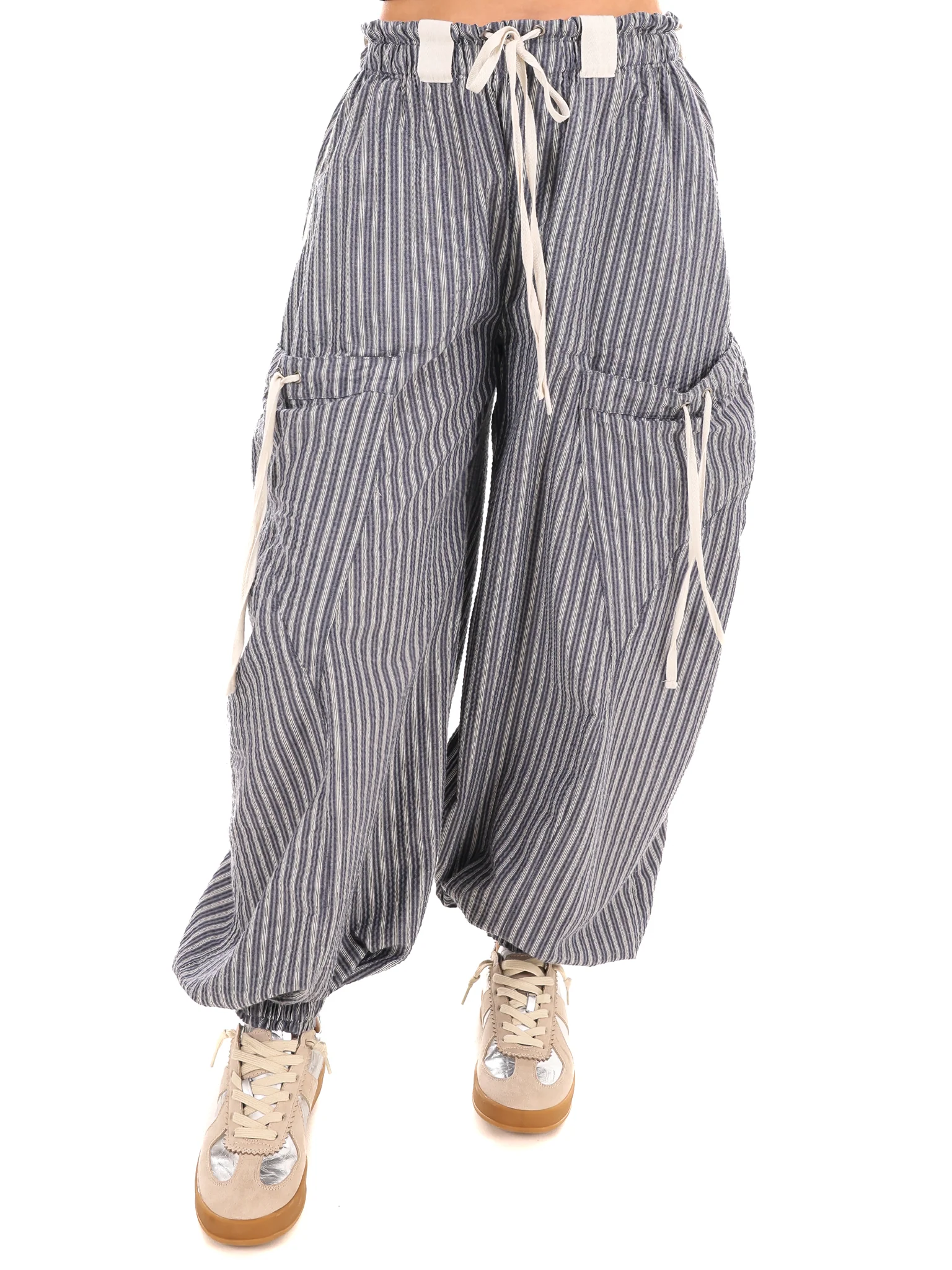 Days Go By Striped Pocket Jogger Pants - Image 14