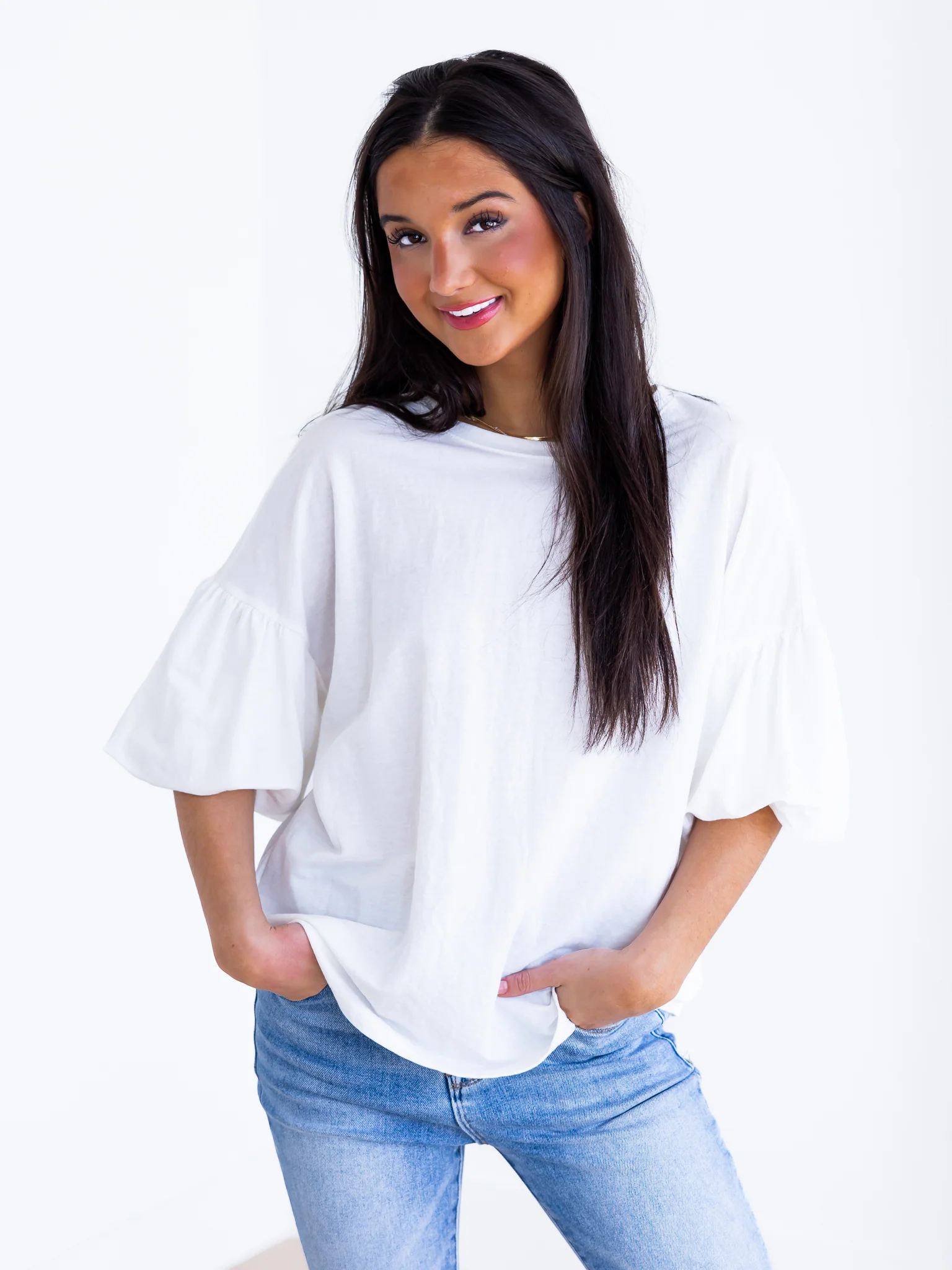 Days Like This Bubble Sleeve Top - Image 10