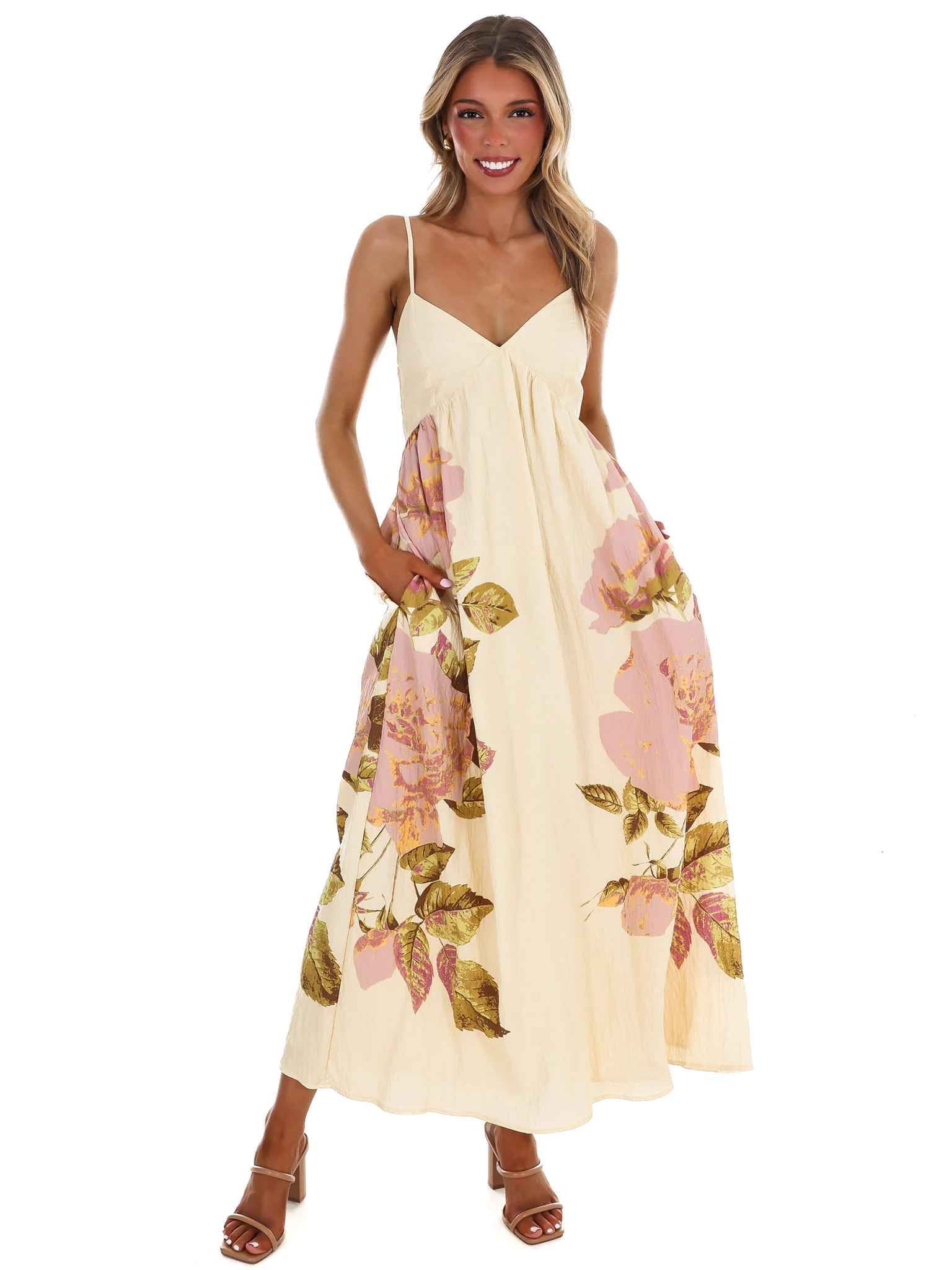 Dearly Loved Floral Maxi Dress - Image 2