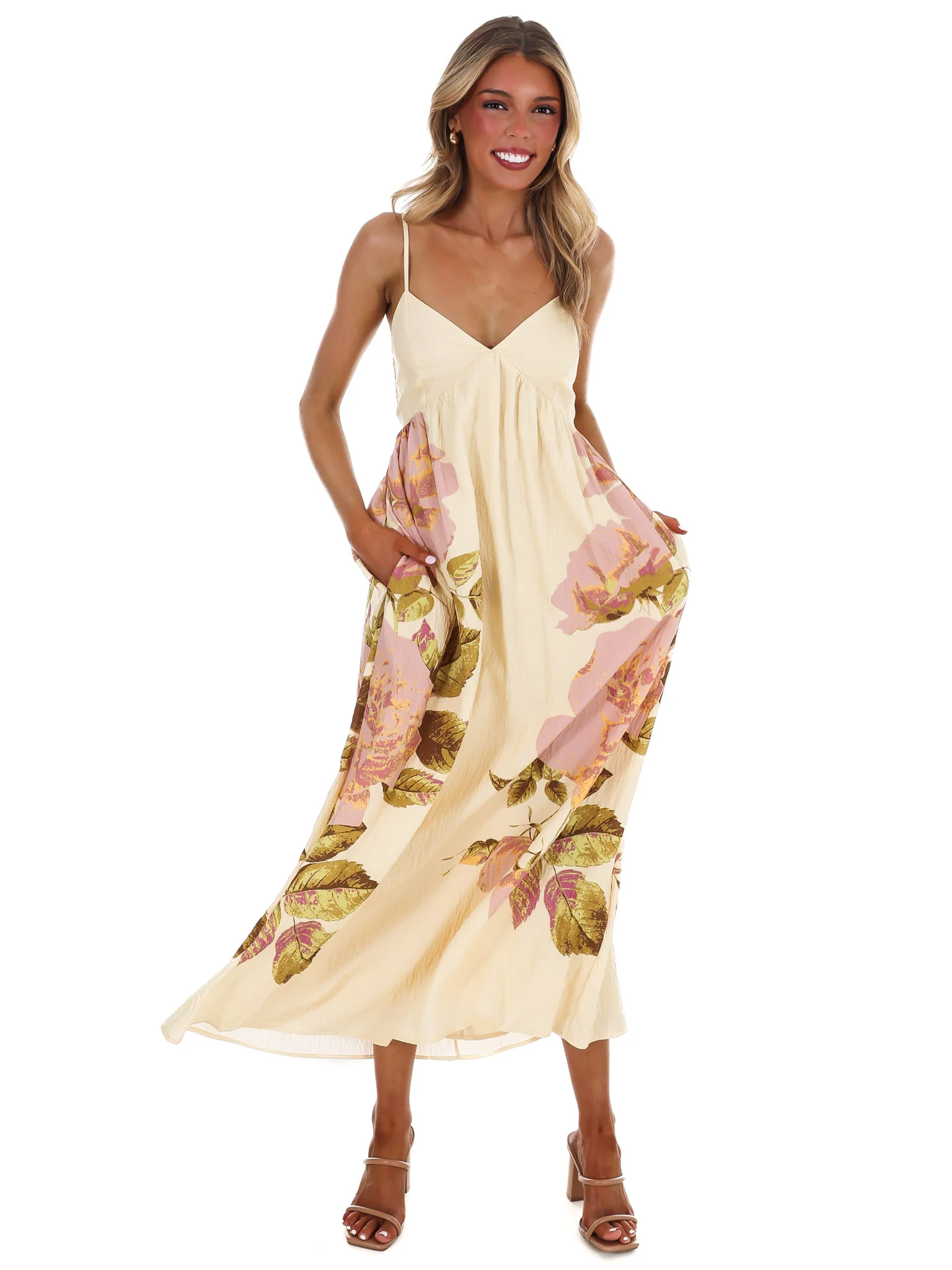 Dearly Loved Floral Maxi Dress - Image 4