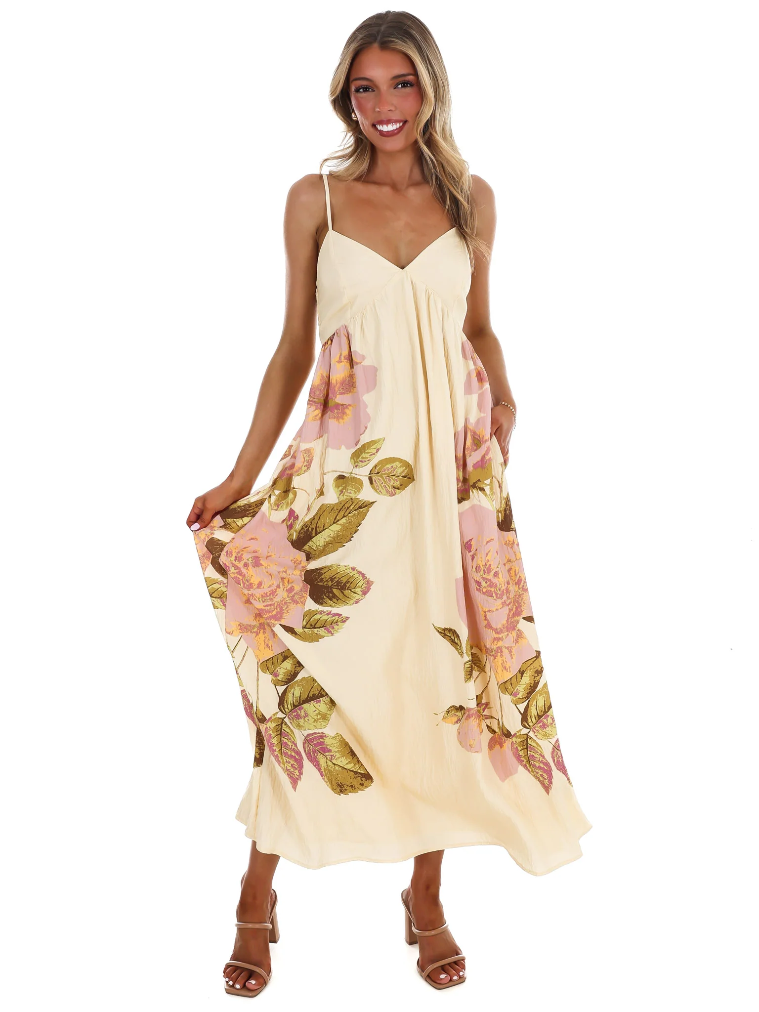 Dearly Loved Floral Maxi Dress - Image 5