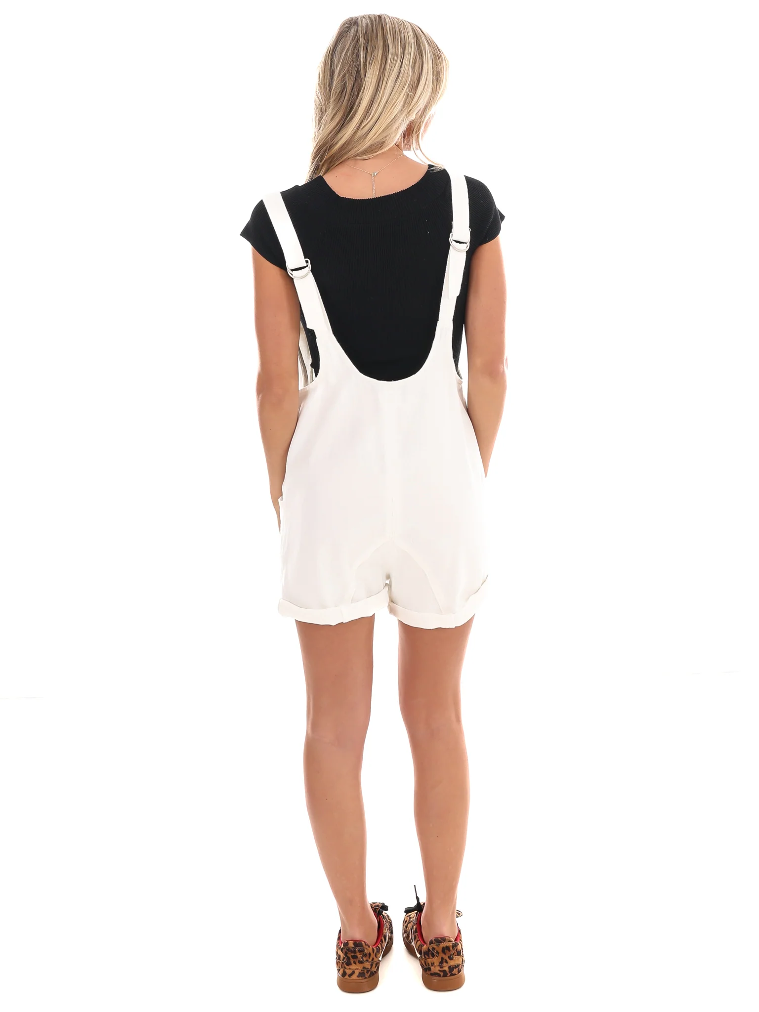 Destined for More Denim Romper - Image 6