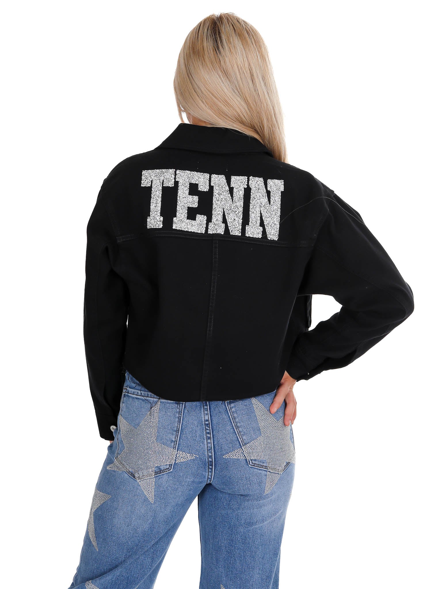 Diamond TENN Denim Jacket - Image 13