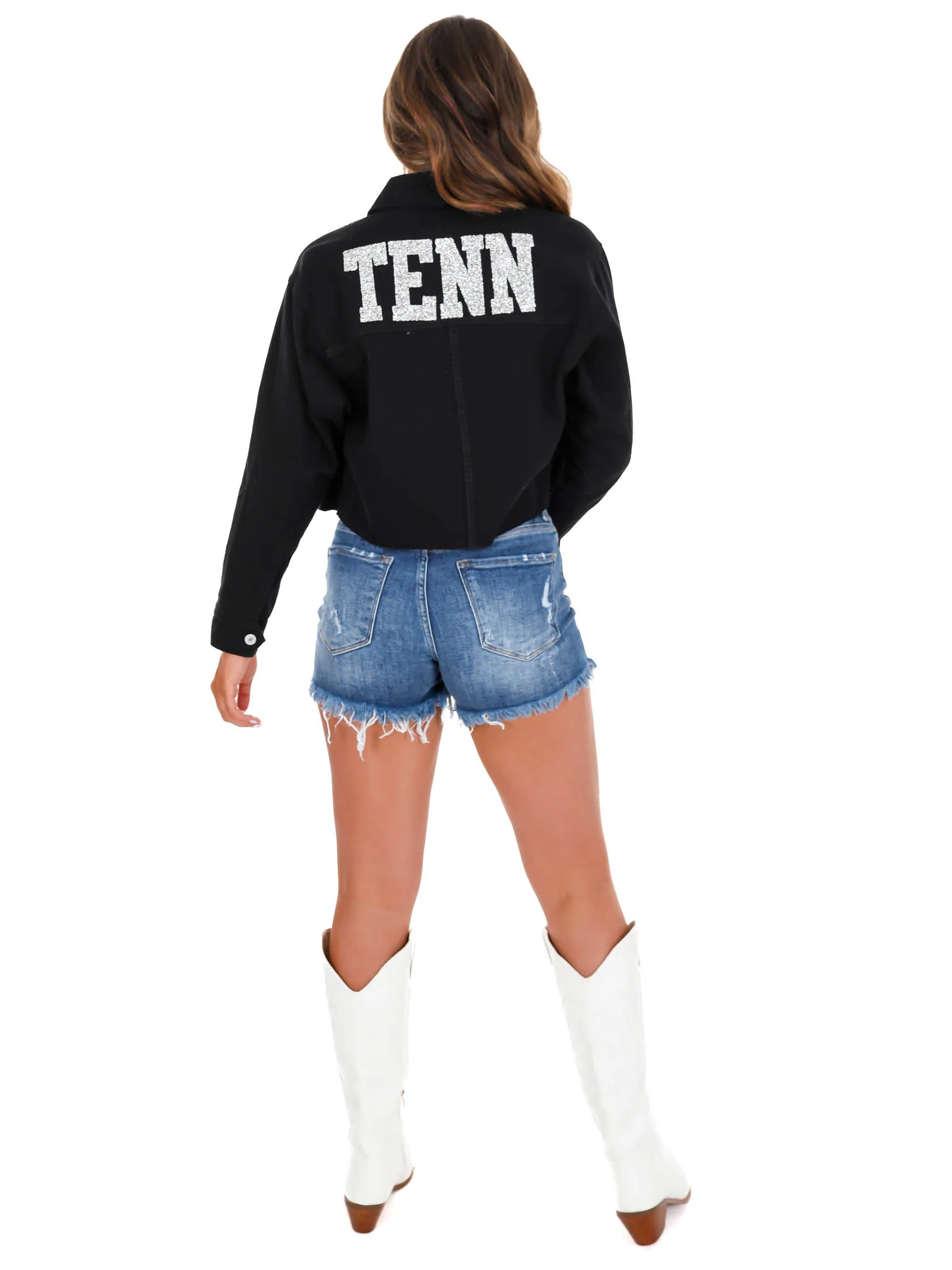 Diamond TENN Denim Jacket - Image 8