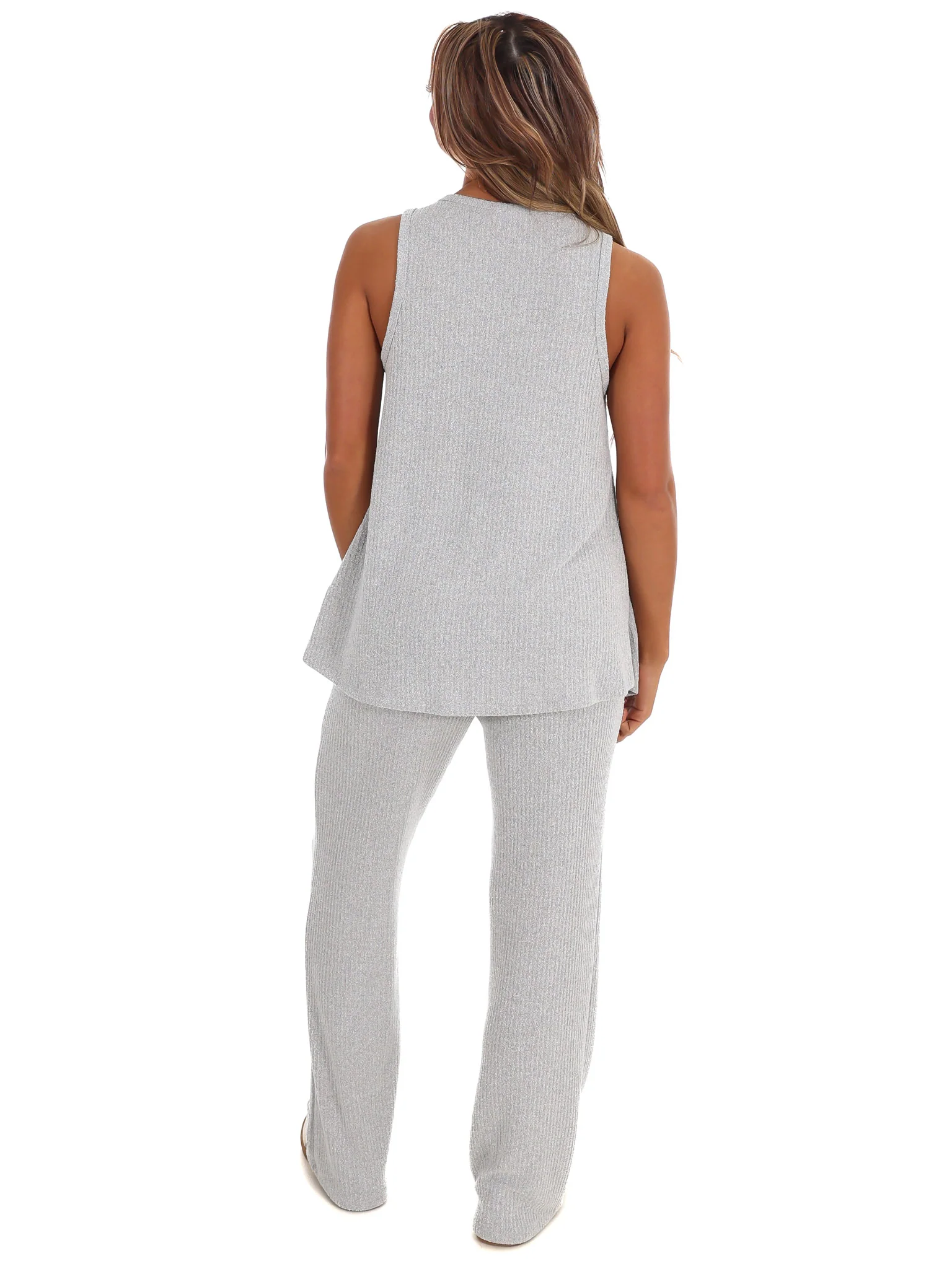 Don't Wanna Know Ribbed Two Piece Set - Image 7