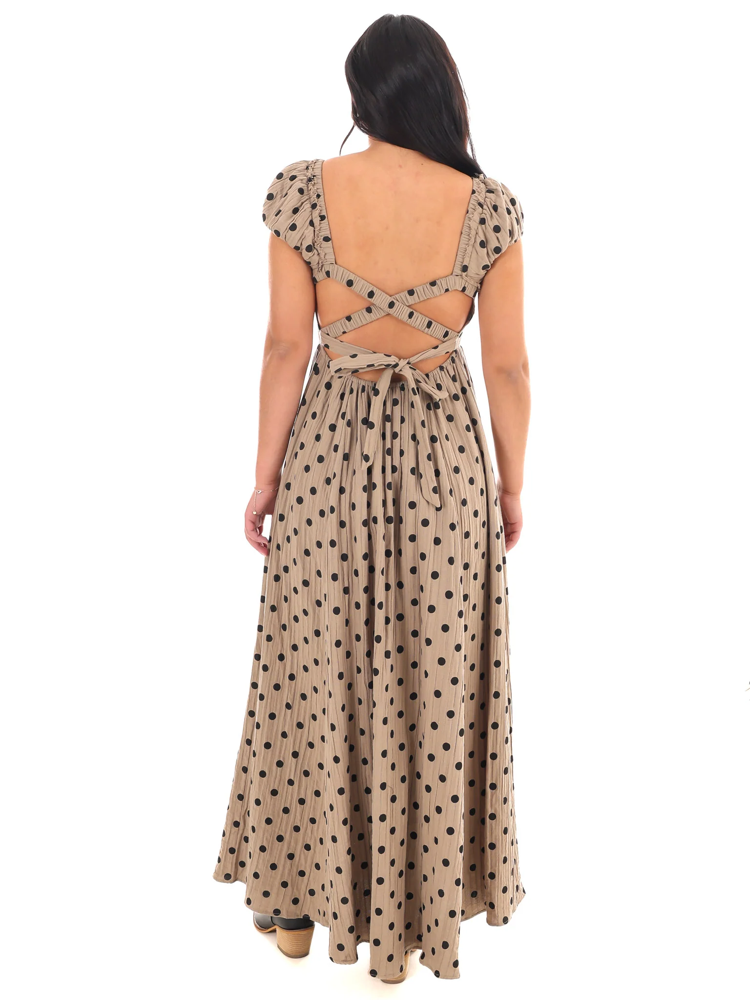 Dotted Daydream Maxi Dress - Image 7