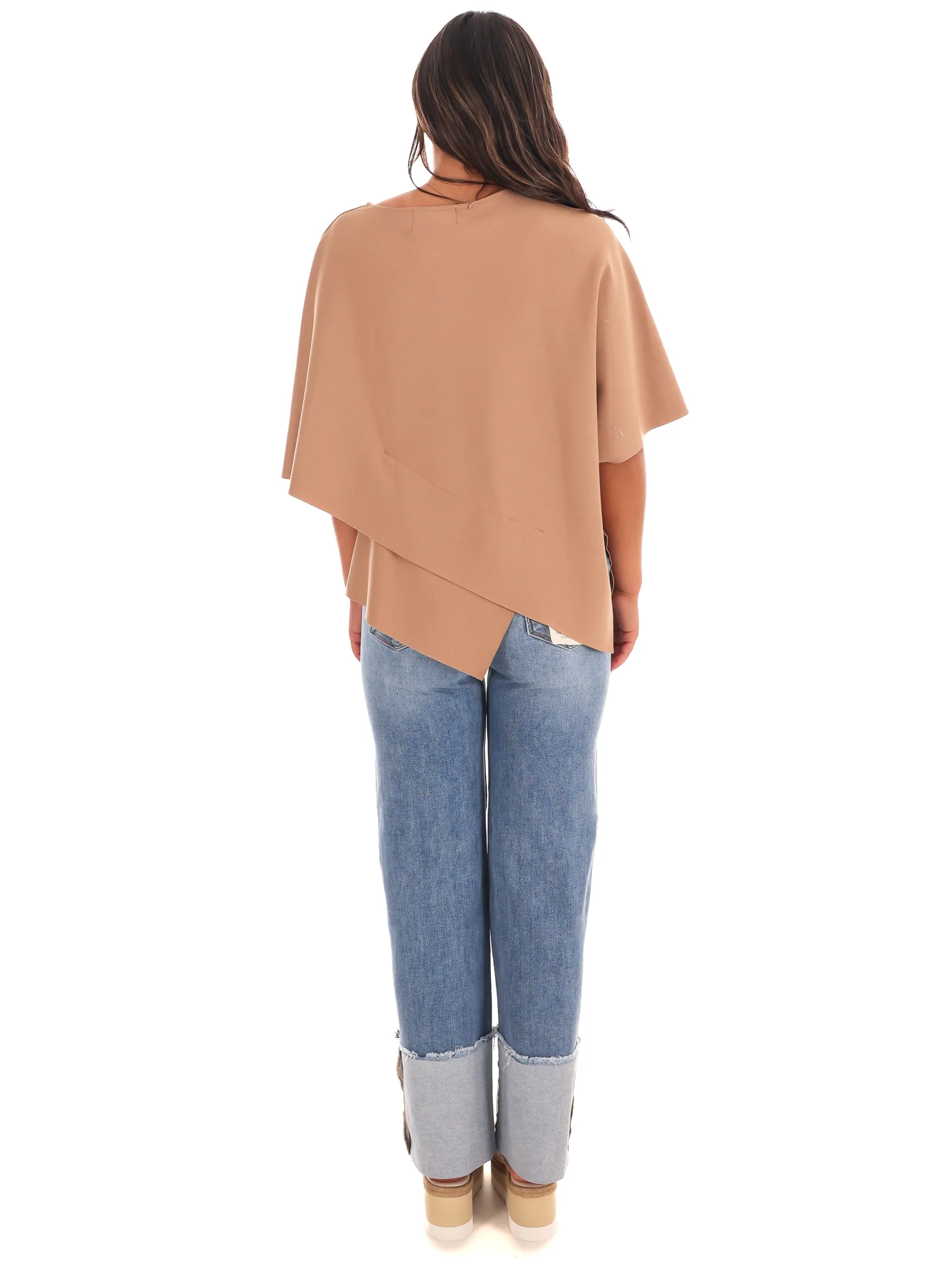 Dreamy Days Asymmetric Poncho Top - Image 16