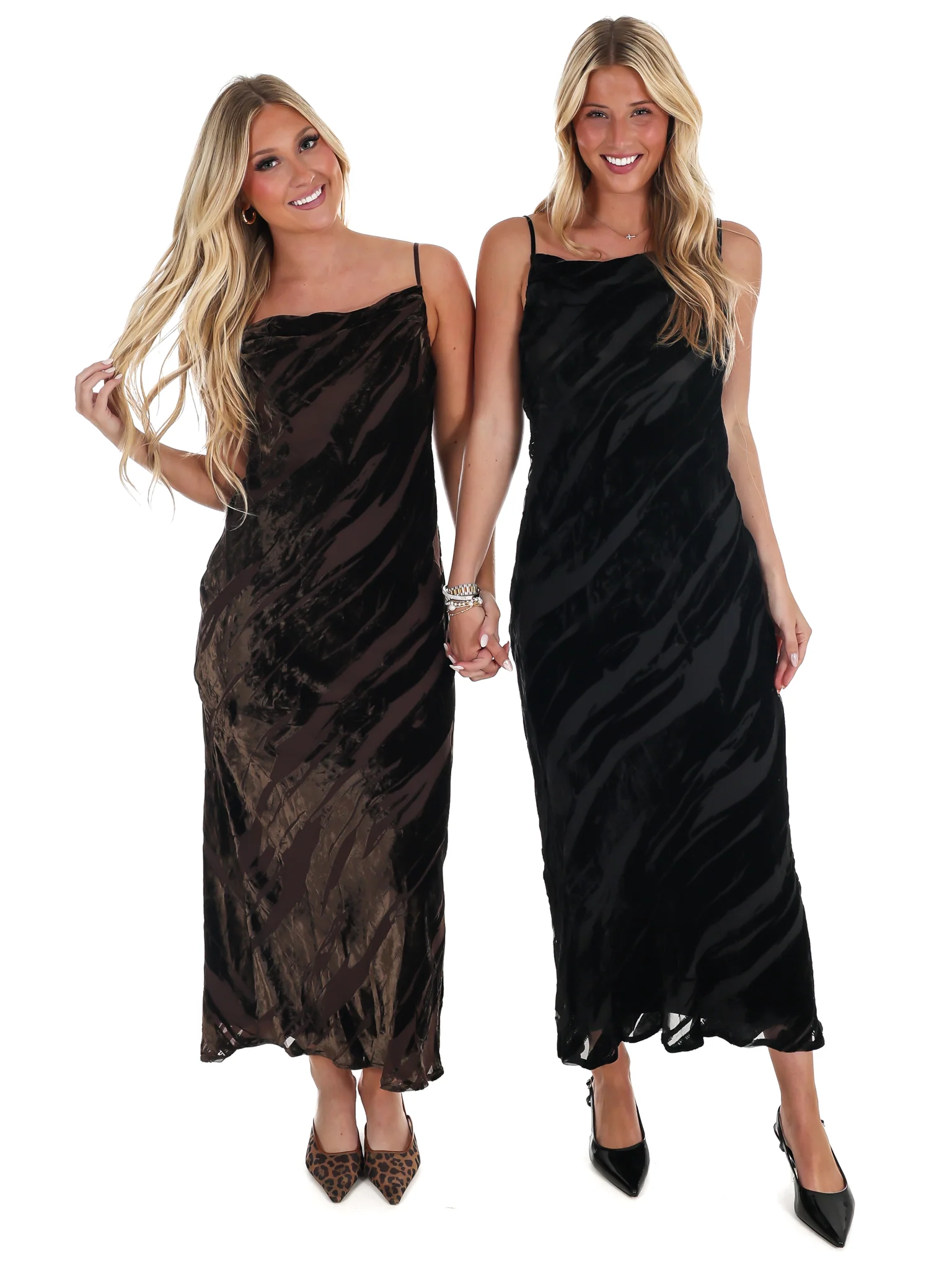 Dress to Impress Suede Textured Midi Dress - Image 2