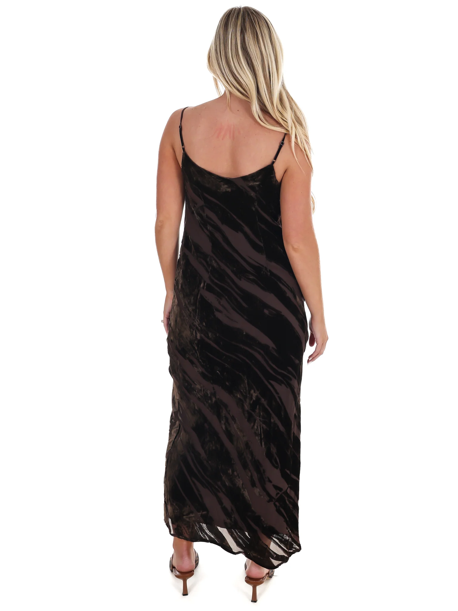 Dress to Impress Suede Textured Midi Dress - Image 21