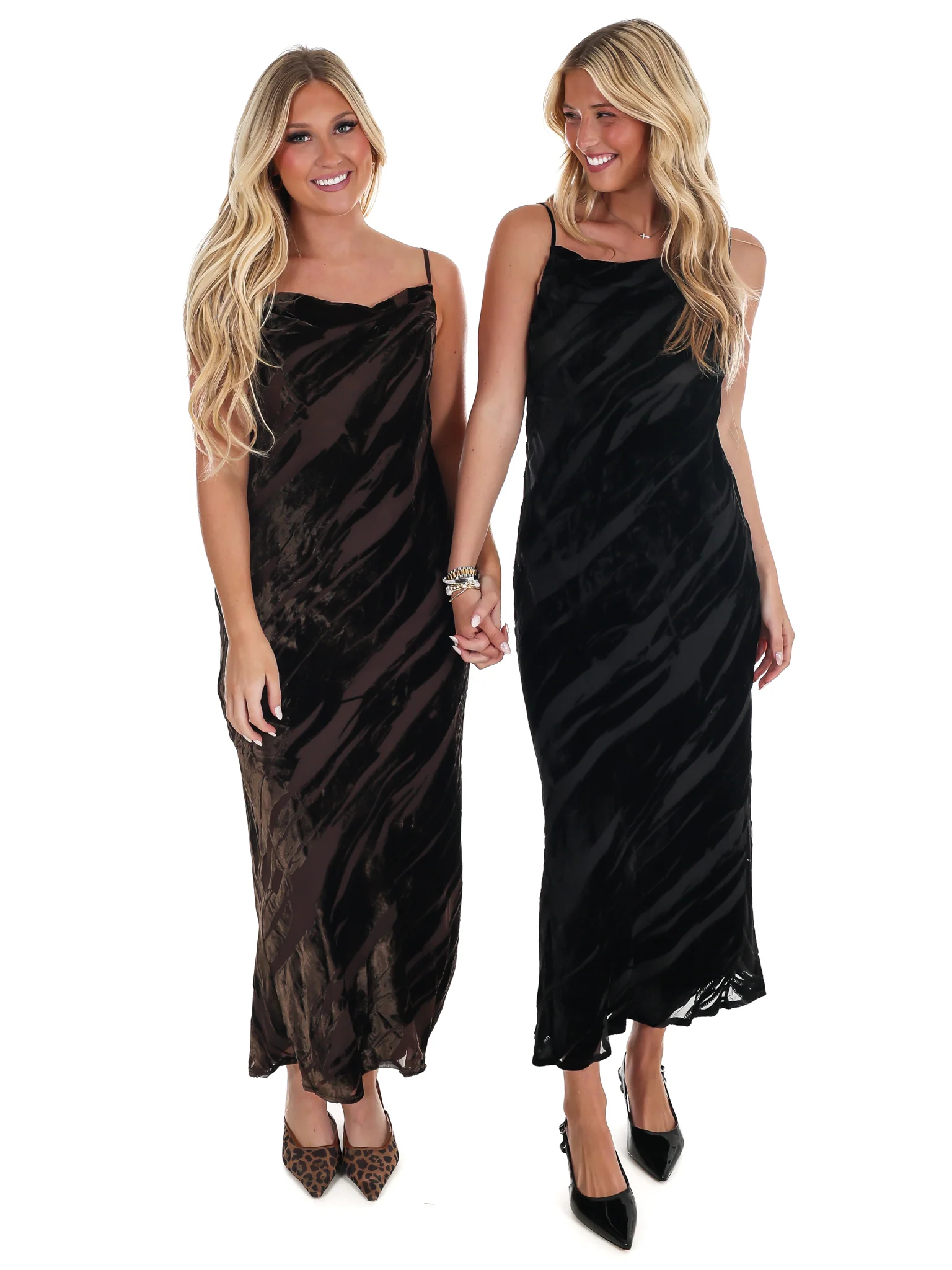 Dress to Impress Suede Textured Midi Dress - Image 3