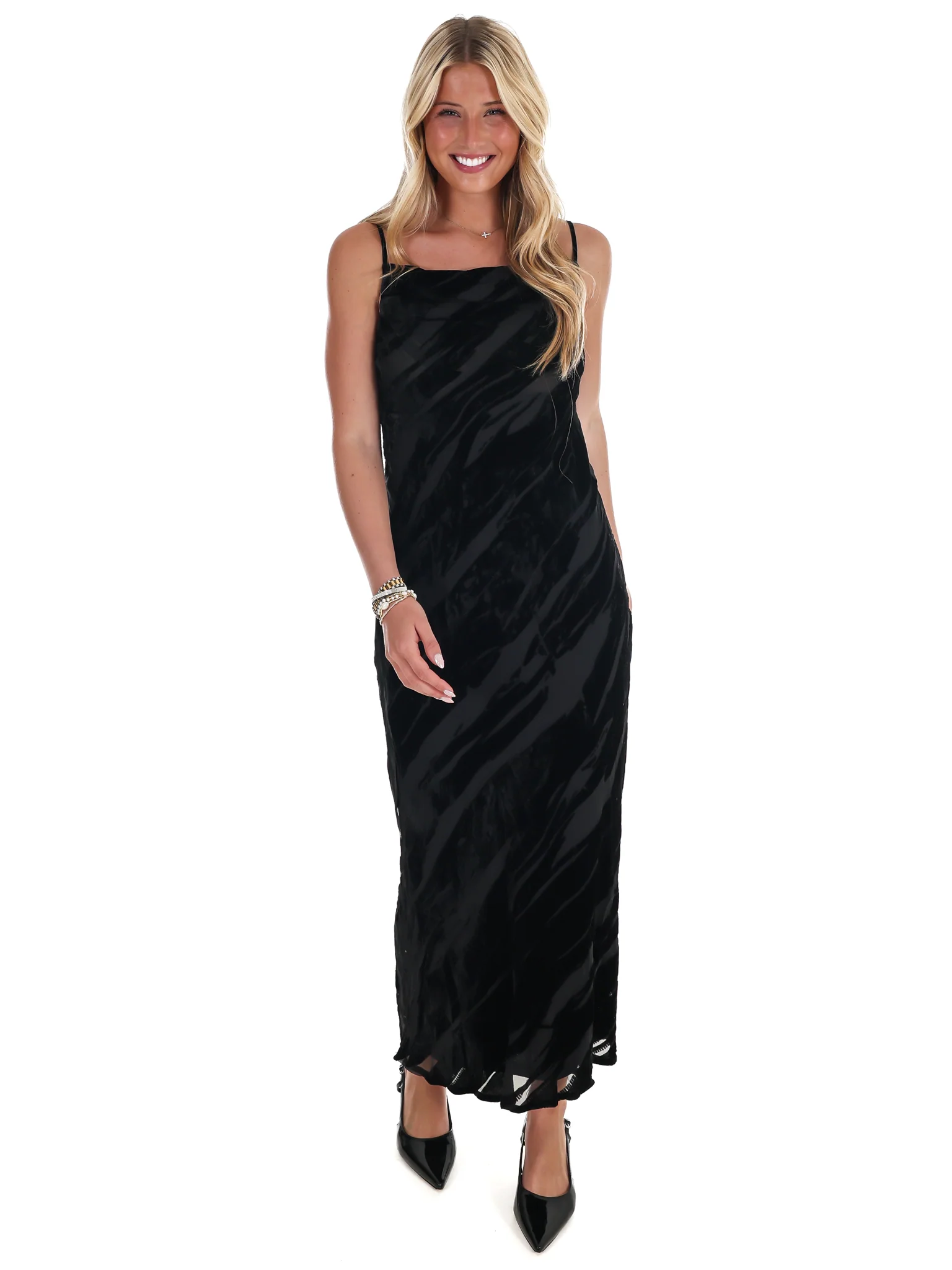 Dress to Impress Suede Textured Midi Dress - Image 8