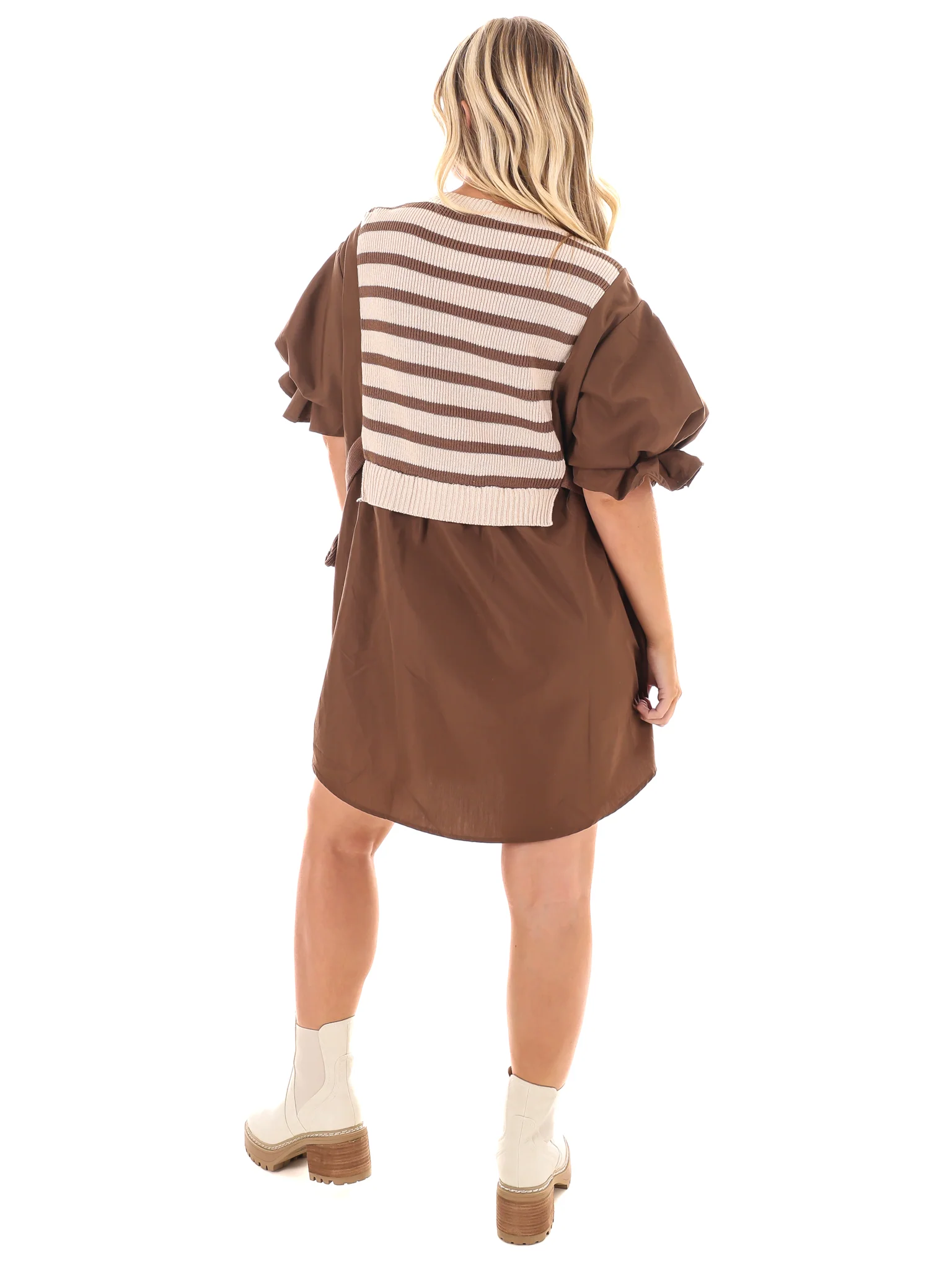 Dual Charm Twofer Mini Dress - Image 14