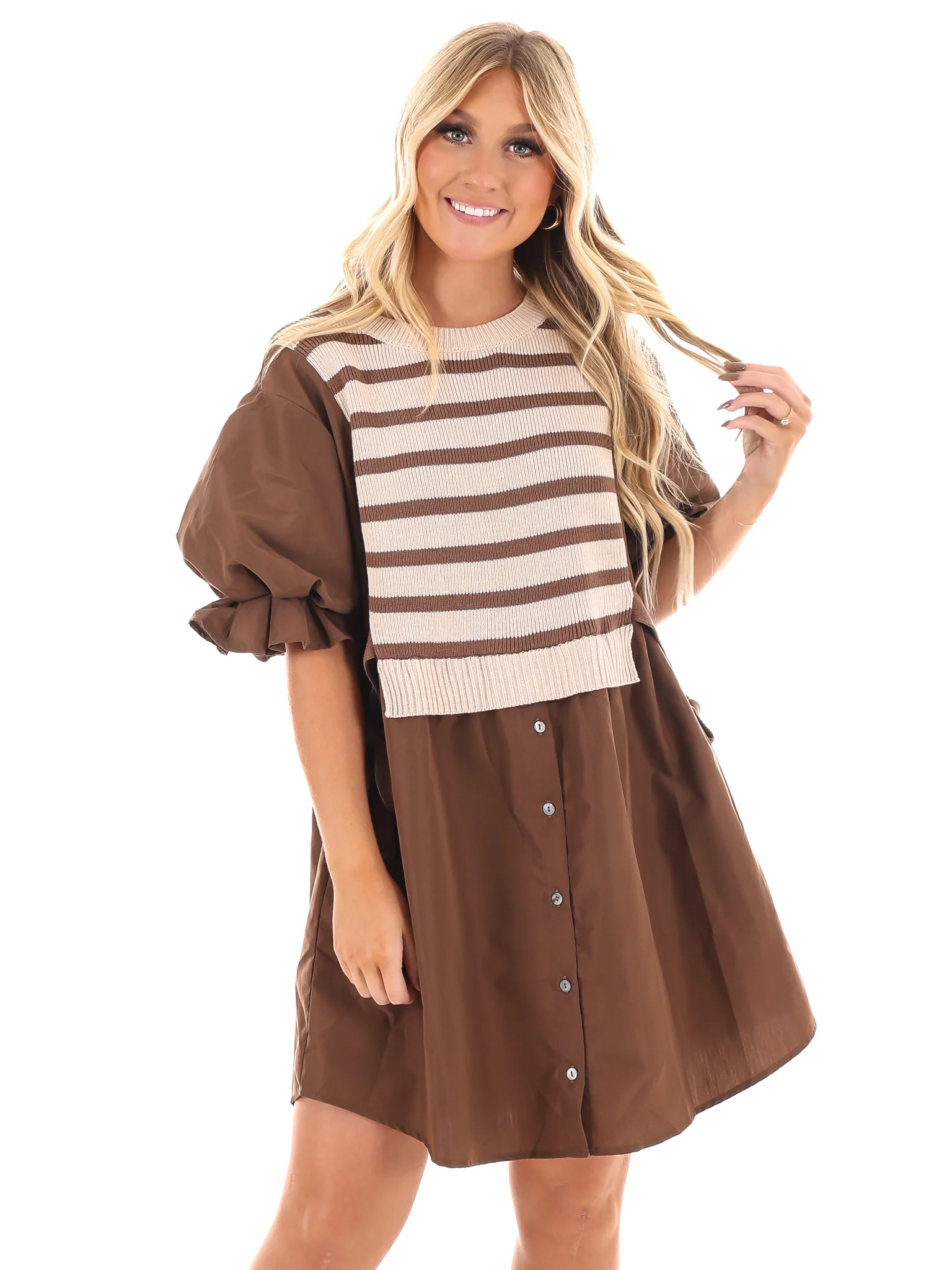 Dual Charm Twofer Mini Dress - Image 8