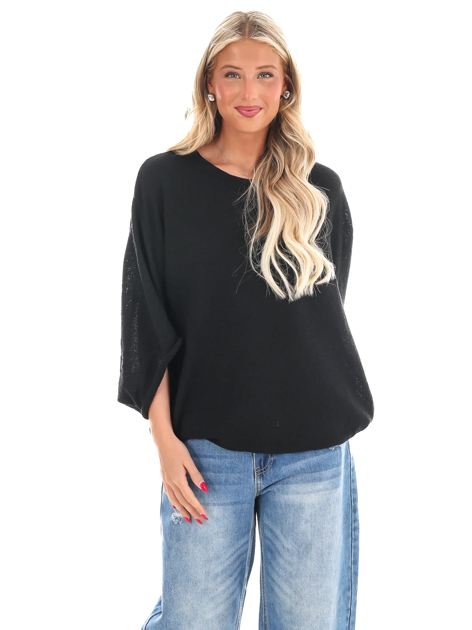 Early Riser Dolman Sweater Top - Image 26