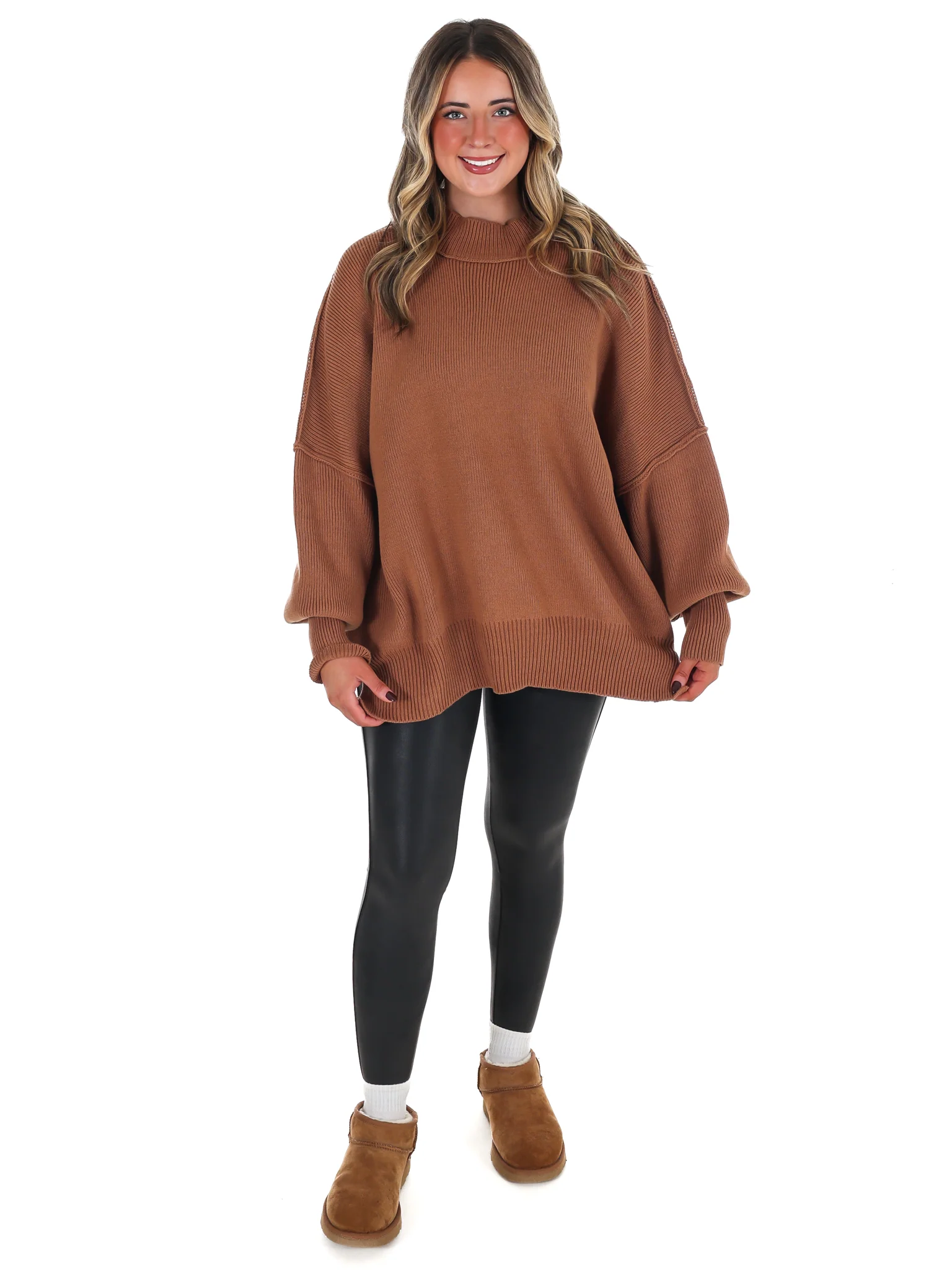 Easy Oversized Ribbed Sweater Doorbuster - Image 21
