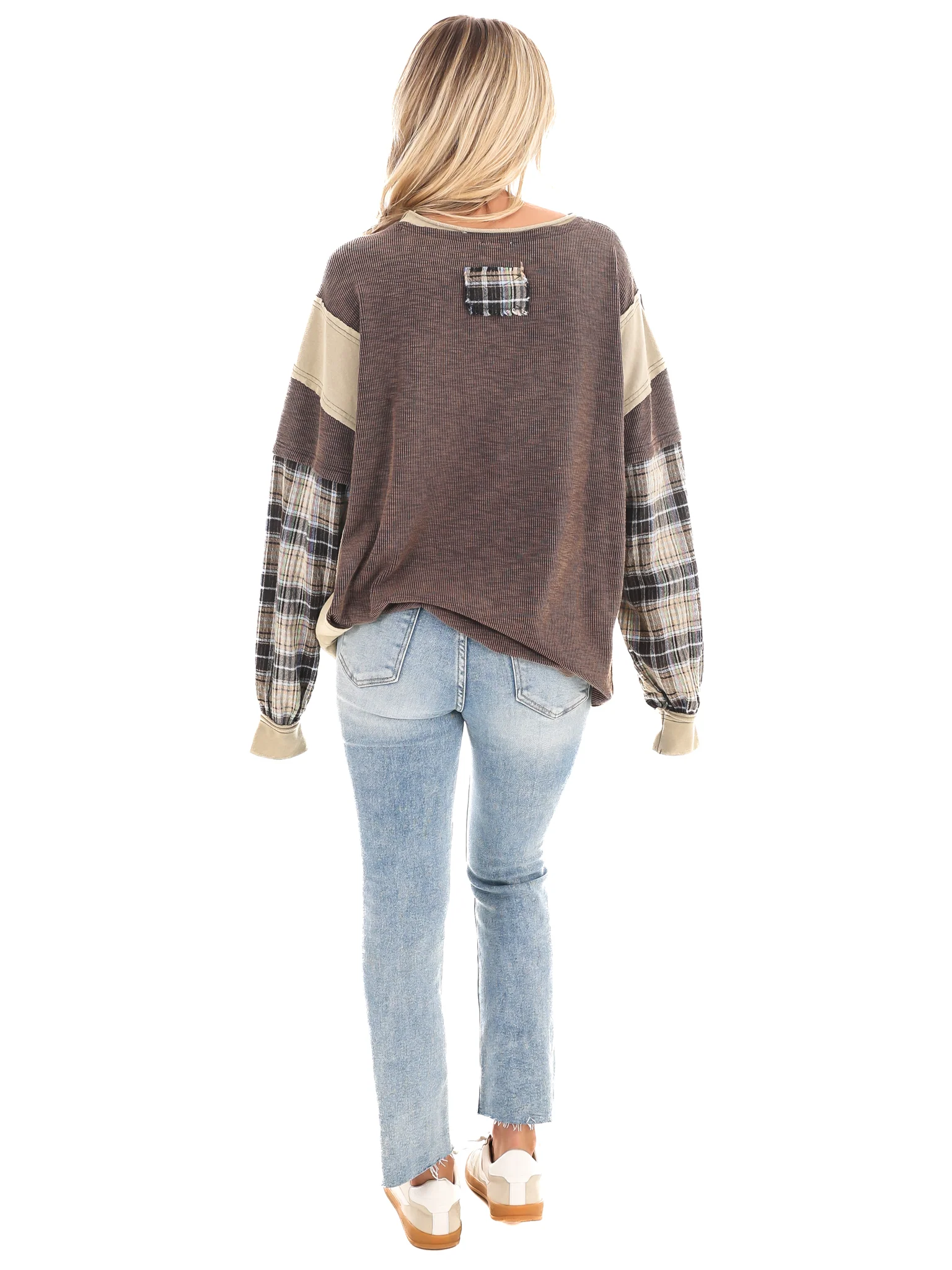 Easy Peace Patch Top - Image 8