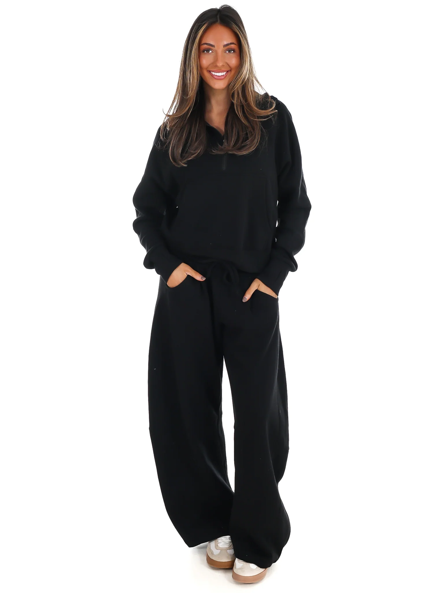 Easy Wear Fleece Half Zip Pullover - Image 10