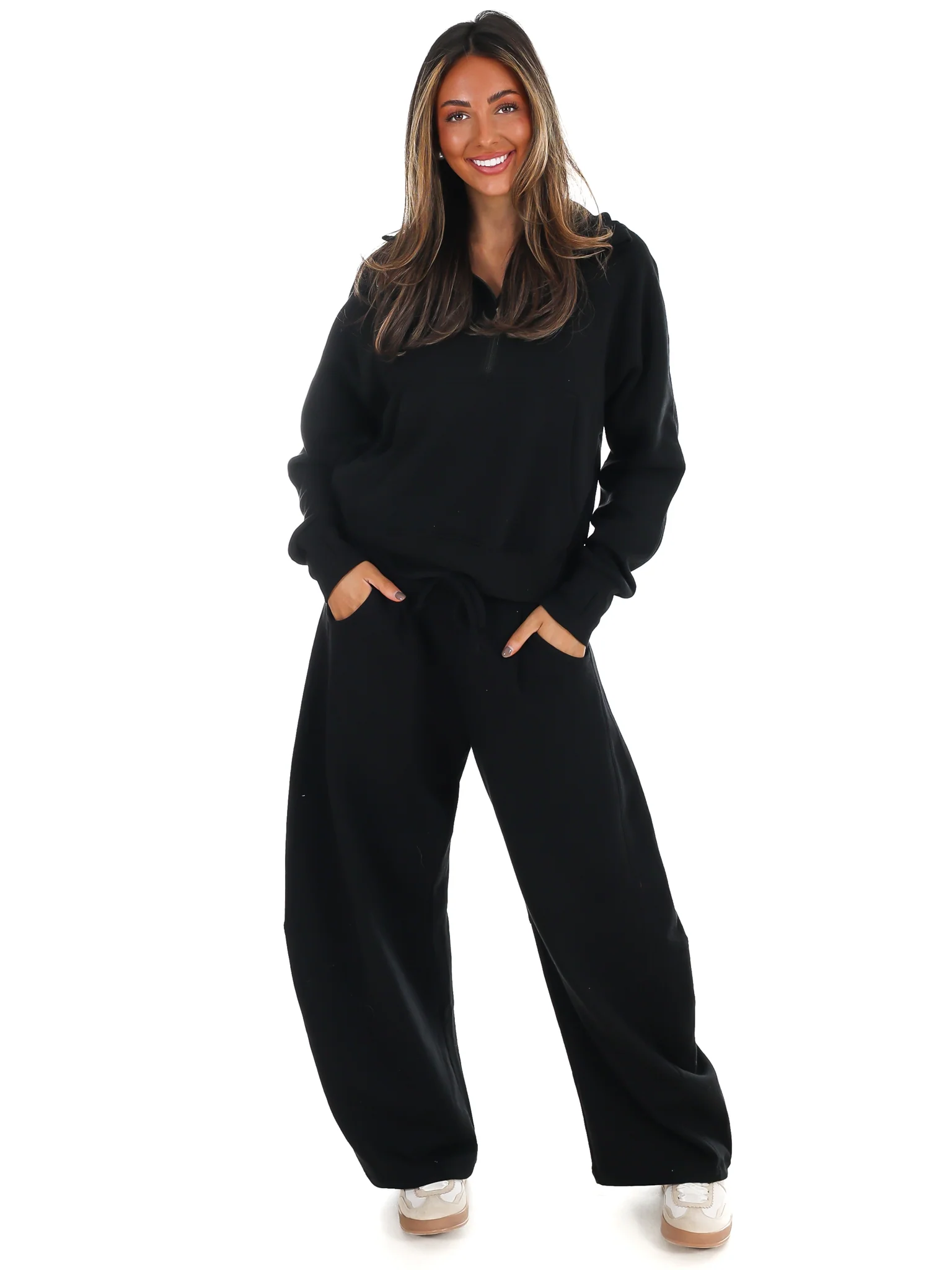 Easy Wear Fleece Half Zip Pullover - Image 14