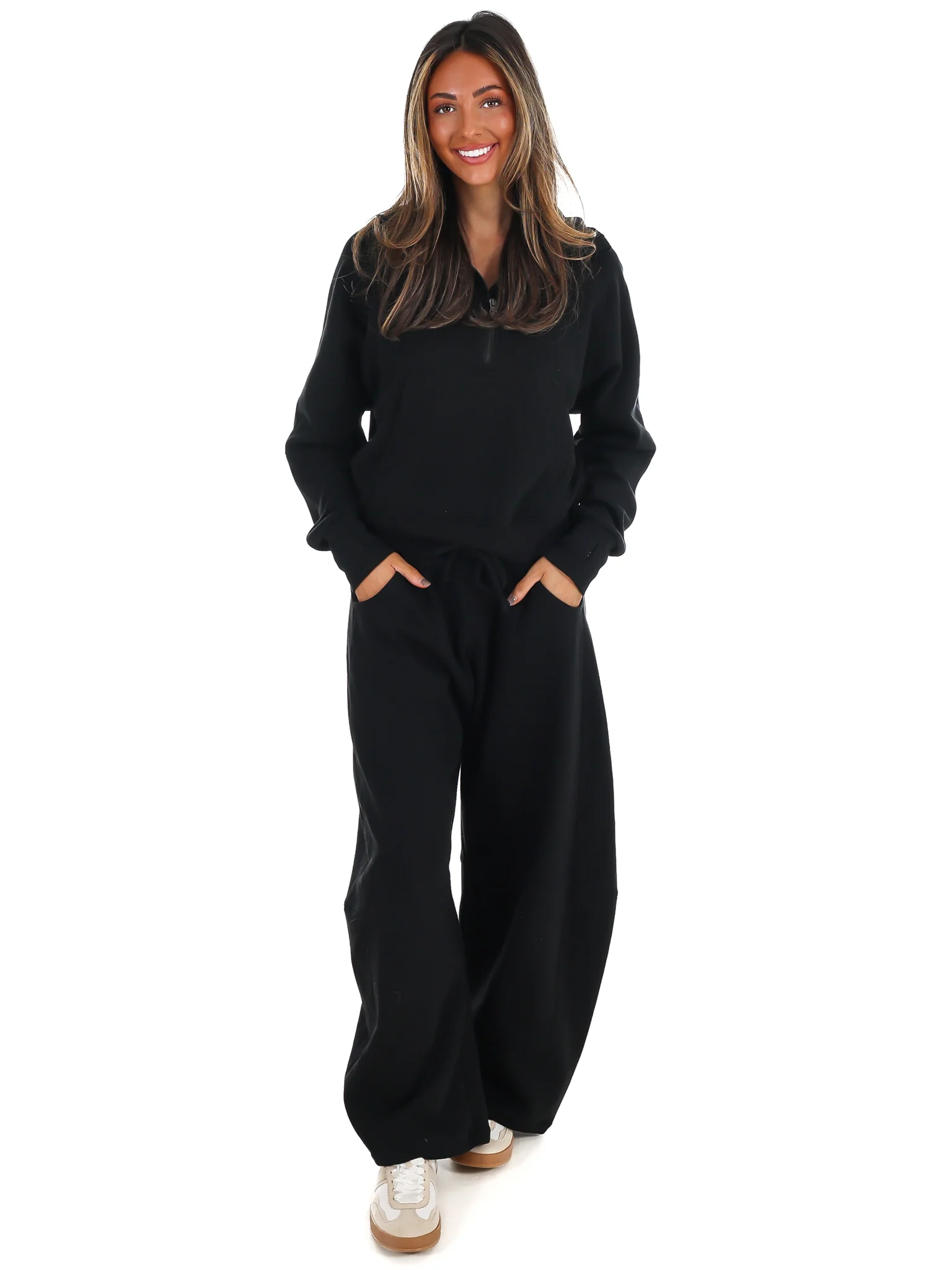 Easy Wear Fleece Half Zip Pullover - Image 15