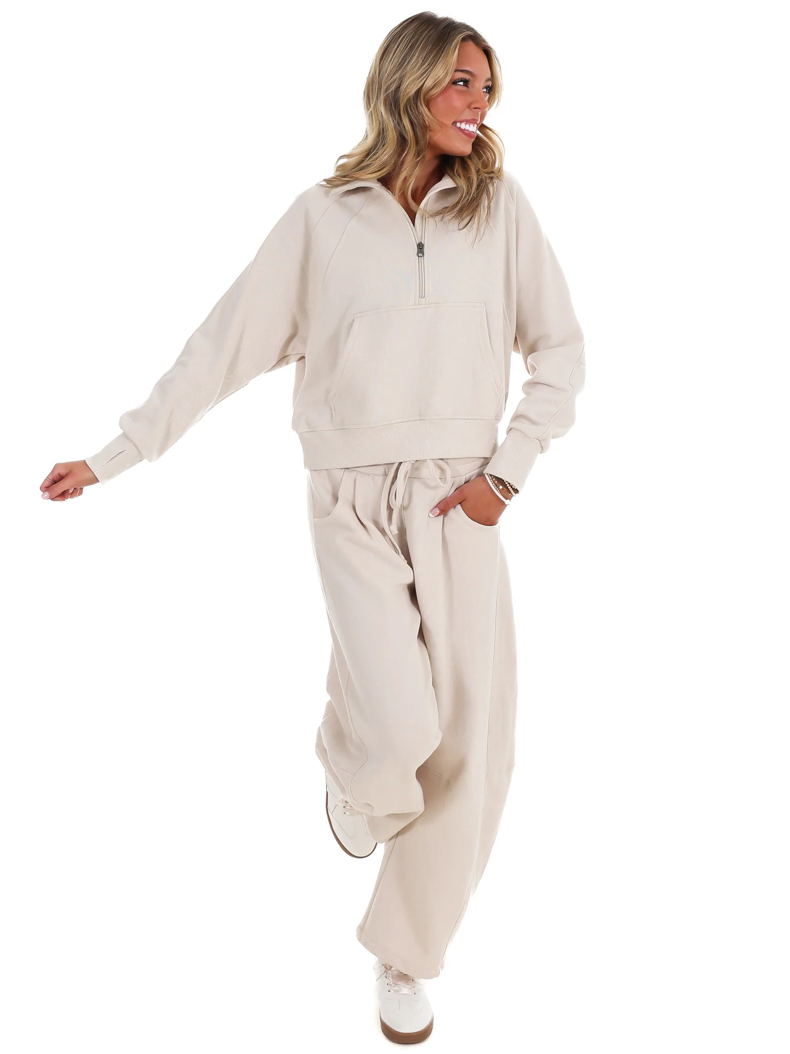 Easy Wear Fleece Half Zip Pullover - Image 22