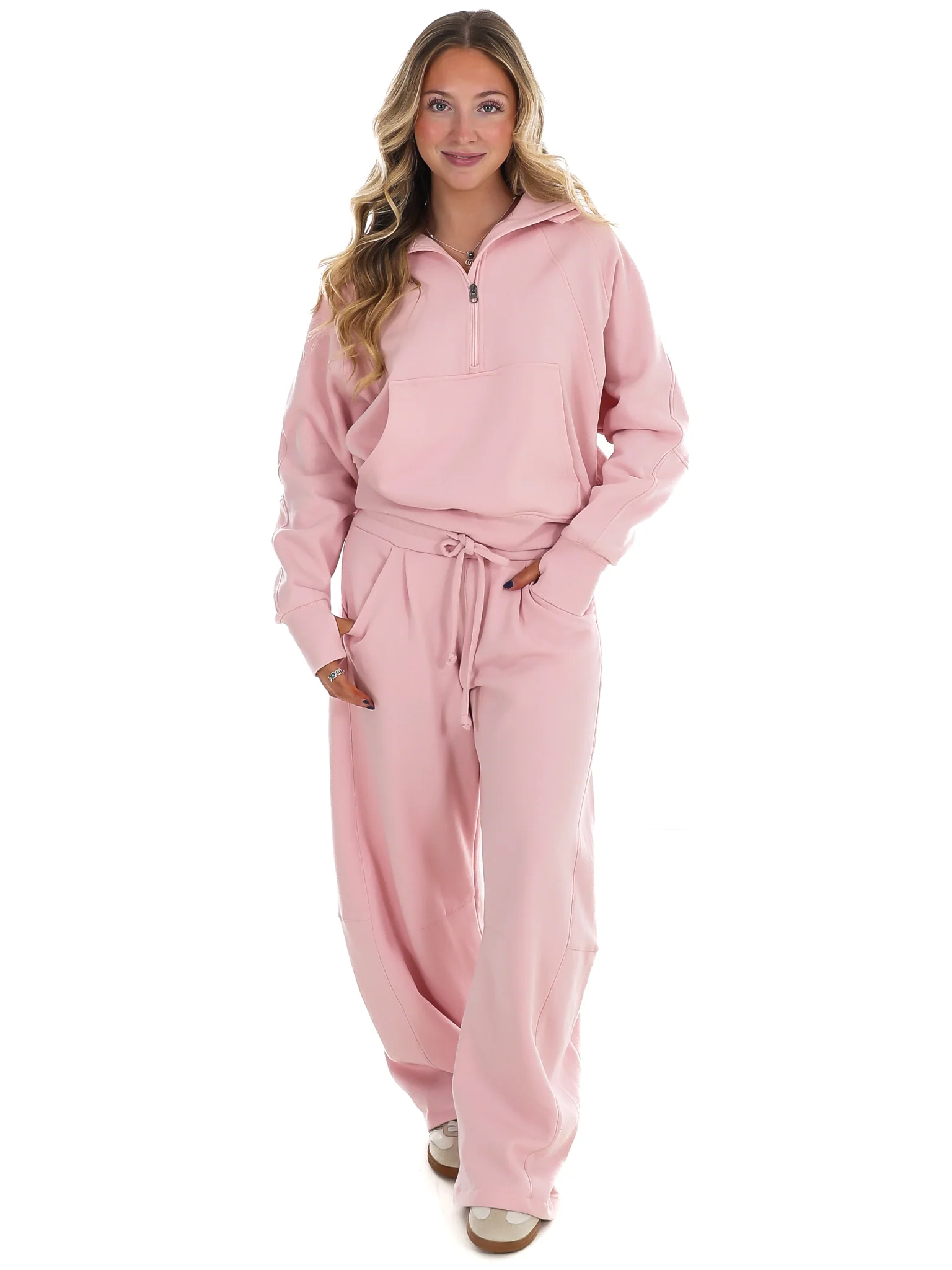Easy Wear Fleece Half Zip Pullover - Image 3