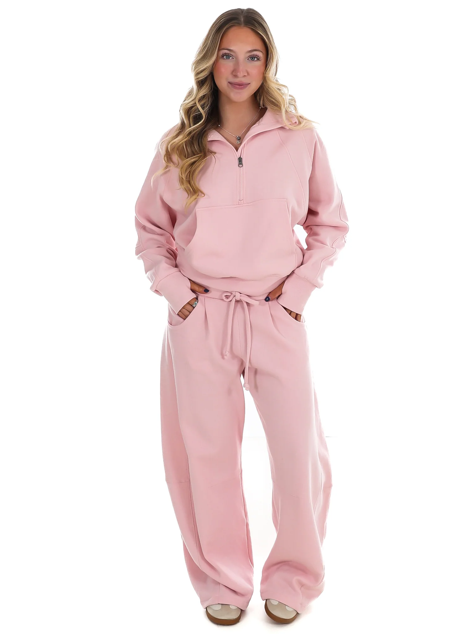 Easy Wear Fleece Half Zip Pullover - Image 4