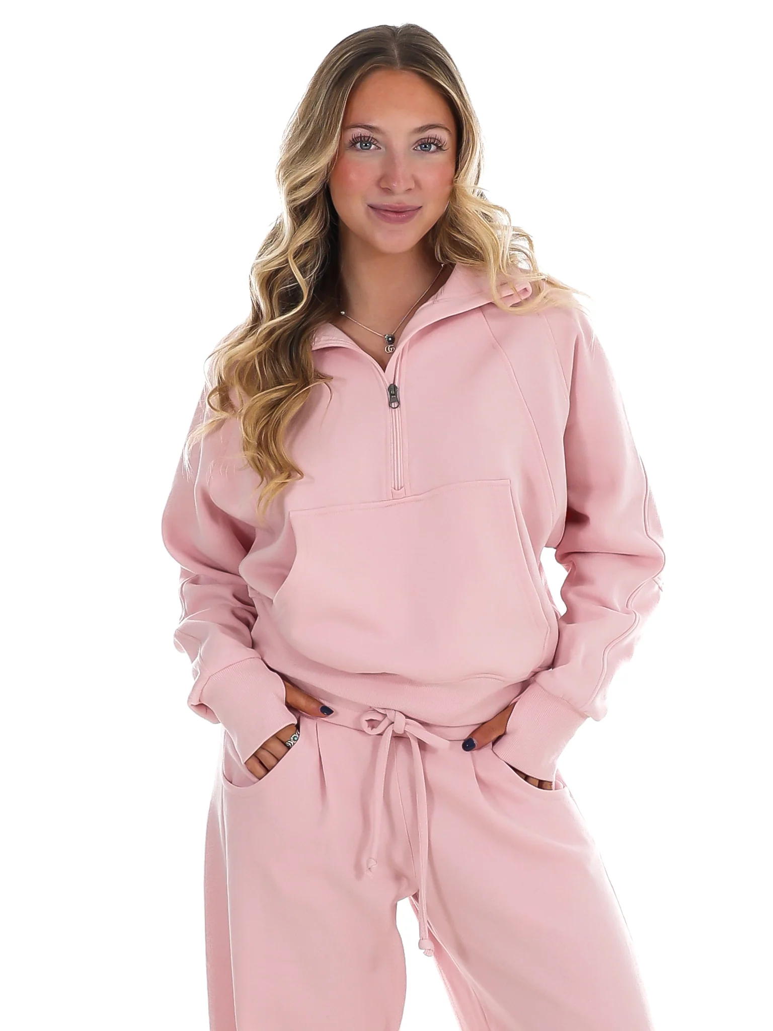Easy Wear Fleece Half Zip Pullover - Image 5